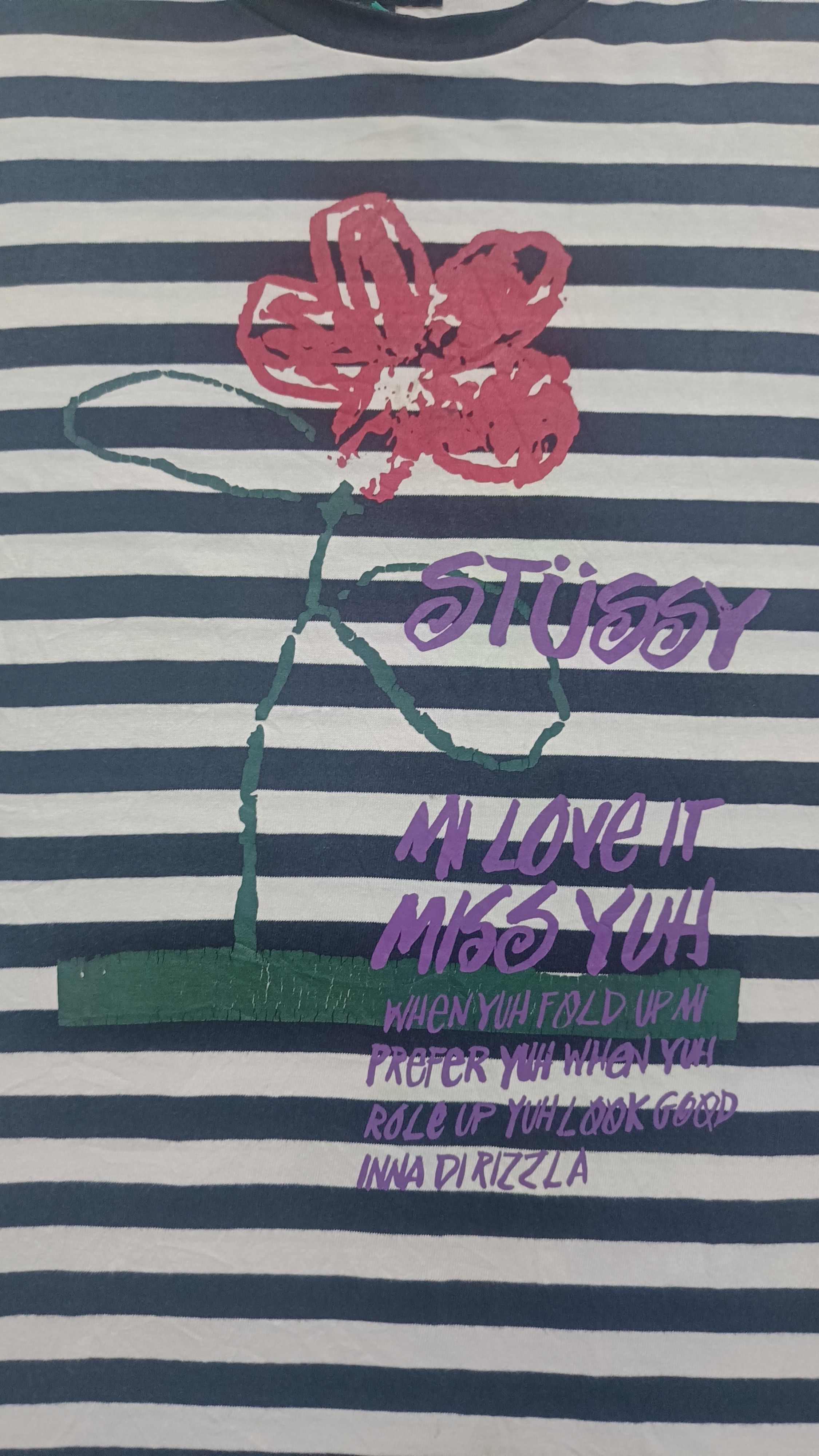 Stussy 🔥🔥 Rare Stussy Flower Checked Long Sleeve Tee Size US XL / EU 56 / 4 - 3 Thumbnail