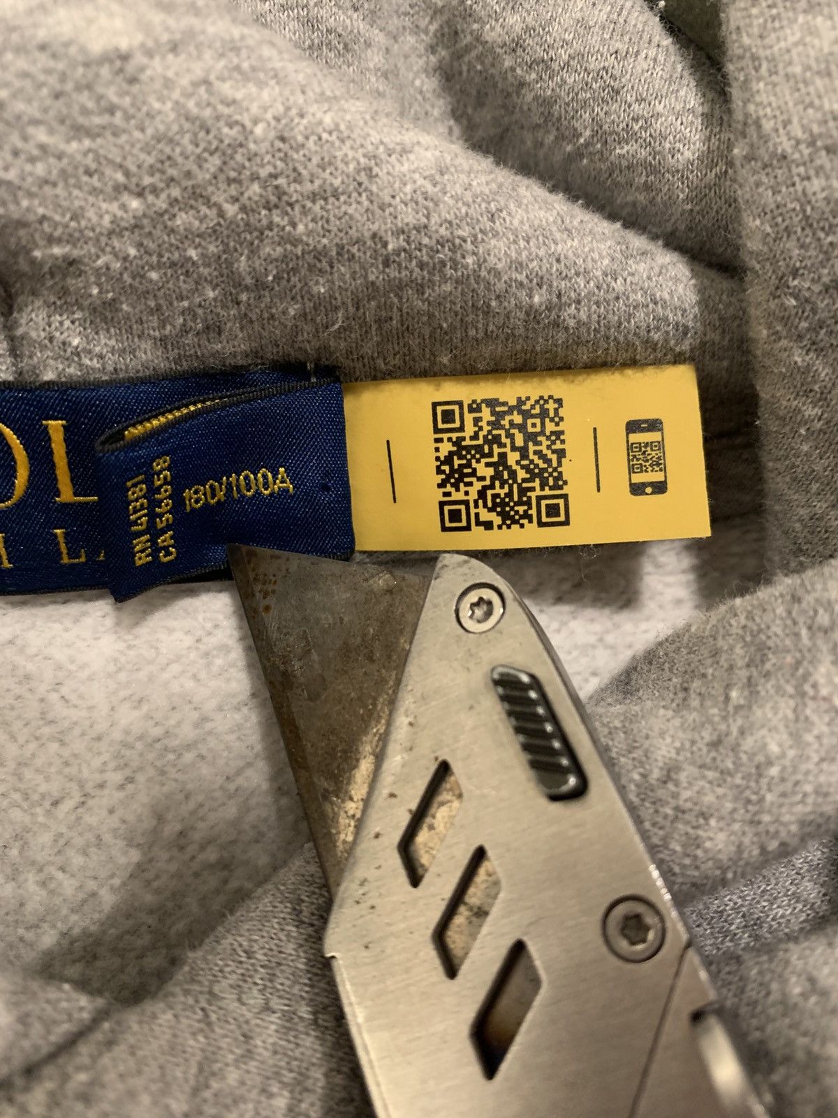 Polo Ralph Lauren Polo Ralph Lauren 1967 Big Pony Grey Hoodie Size US L / EU 52-54 / 3 - 5 Thumbnail
