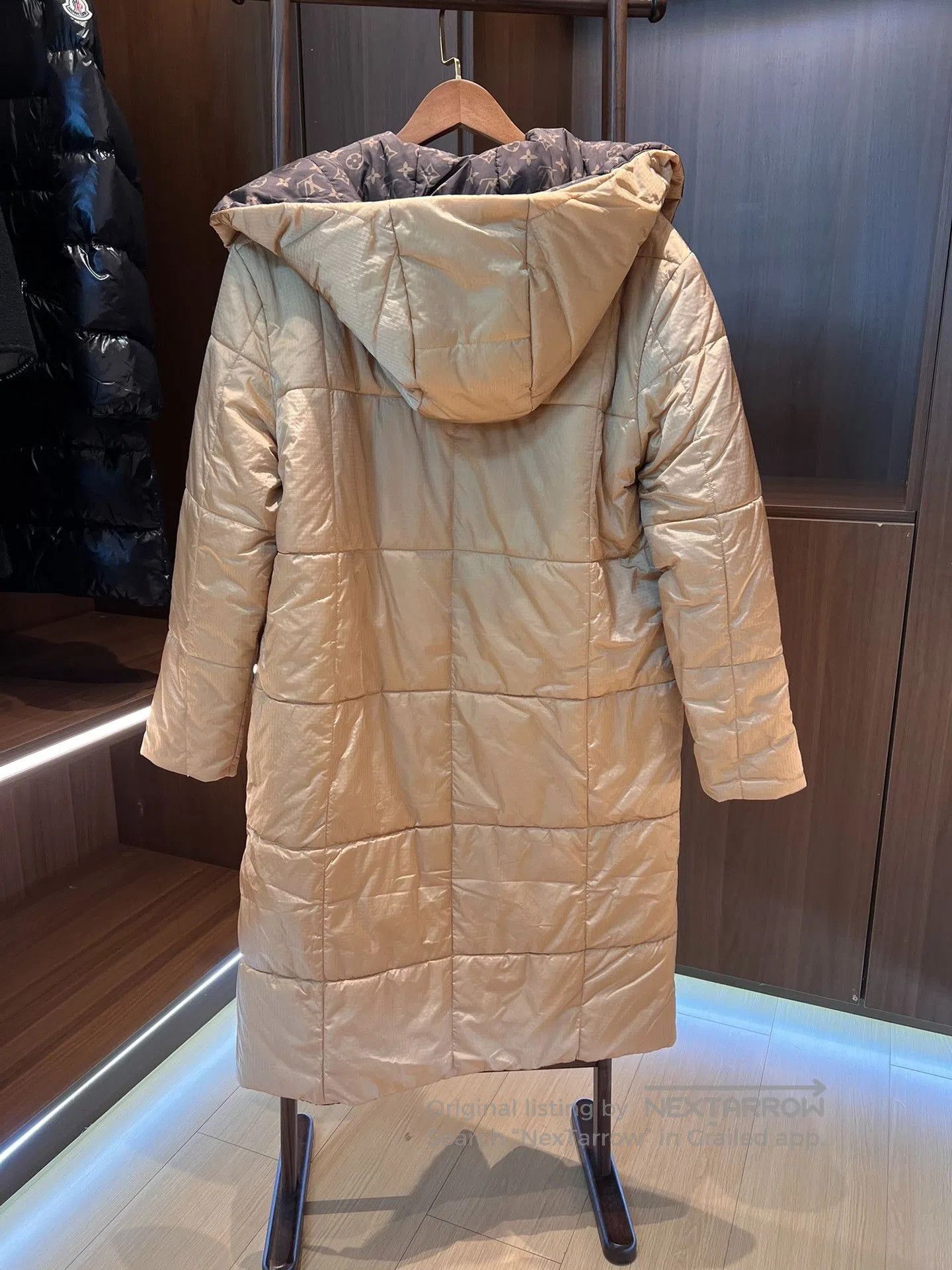 Louis Vuitton LV Monogram Long Quilted Coat. Size S / US 4 / IT 40 - 5 Thumbnail