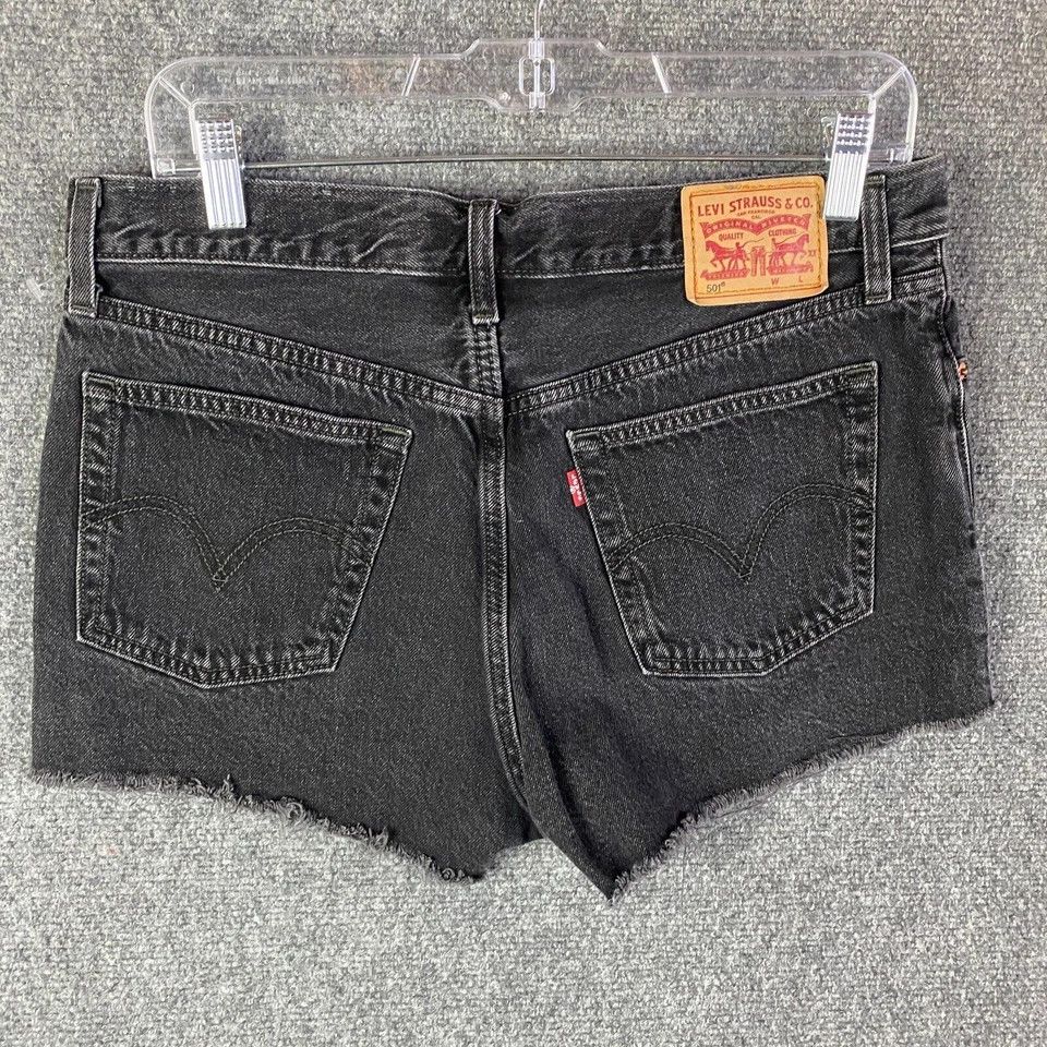 Levi's Levi's Shorts Women's W29 Cut Off 501 Series Button Fly Size 29" - 5 Thumbnail