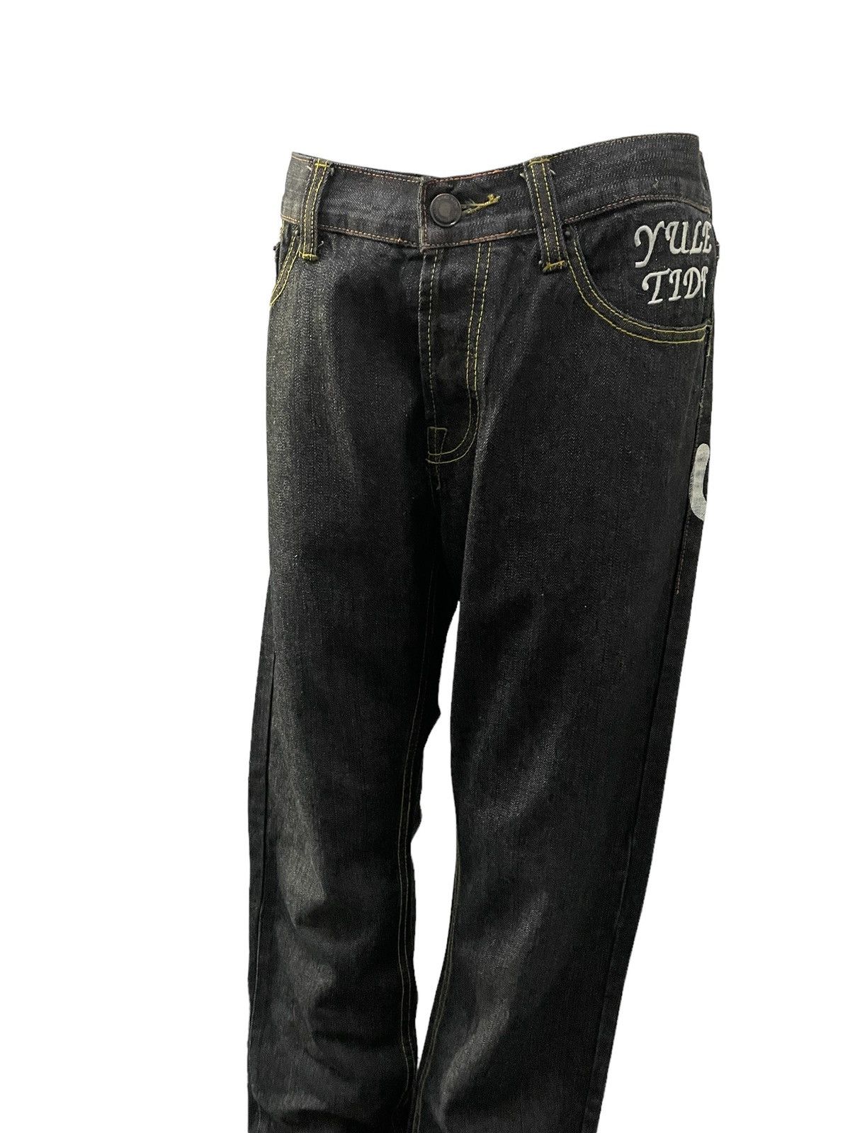 Hysteric Glamour × Japanese Brand × Maharishi Y2k Yuletide Japan Yakuza Tattoo Raw Jeans Size US 32 / EU 48 - 5 Thumbnail