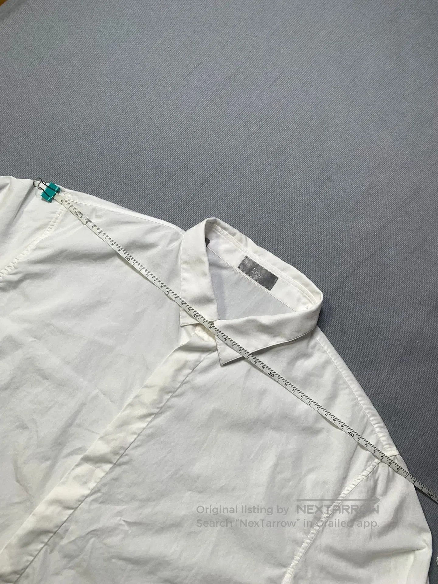 Dior Dior Bee Embroidery White Shirt. Size US M / EU 48-50 / 2 - 7 Thumbnail