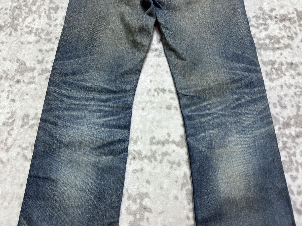 Vintage Vintage Archive Back Number Heavy Whisker Mud Wash Denim Size US 32 / EU 48 - 13 Thumbnail