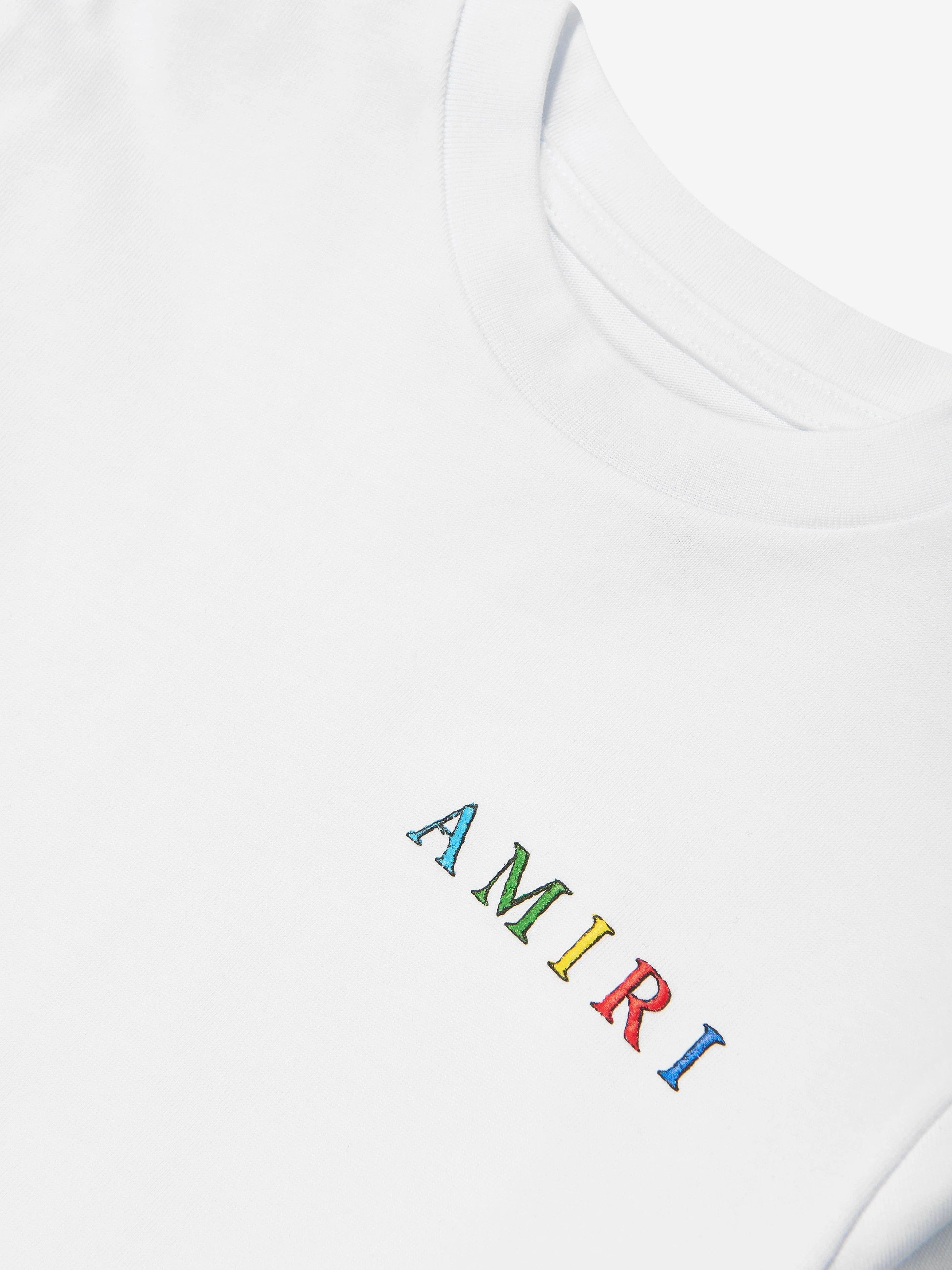 Amiri oc11z0225 KIDS Graphic Logo Sweatshirt in Multicolor Size US XXS / EU 40 - 3 Thumbnail