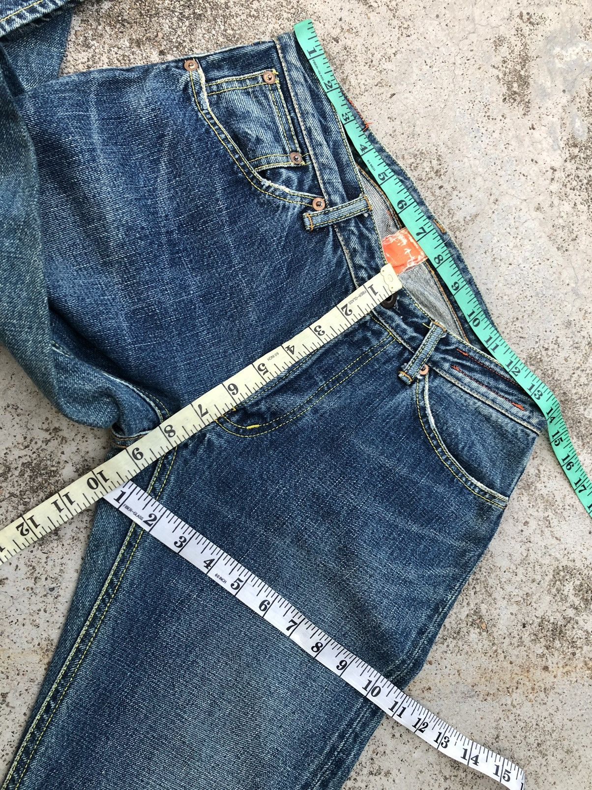 KATO FLARED SELVEDGE DENIM BY KATO JAPAN Size US 28 / EU 44 - 6 Thumbnail