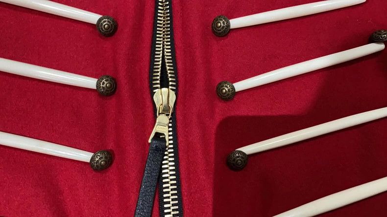 Amiri Amiri 18aw show model red palace gold thread jacket Size US S / EU 44-46 / 1 - 4 Thumbnail