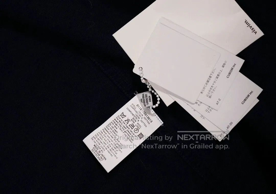 Visvim visvim sanjuro coat long indigo outerwear. Size US L / EU 52-54 / 3 - 5 Thumbnail