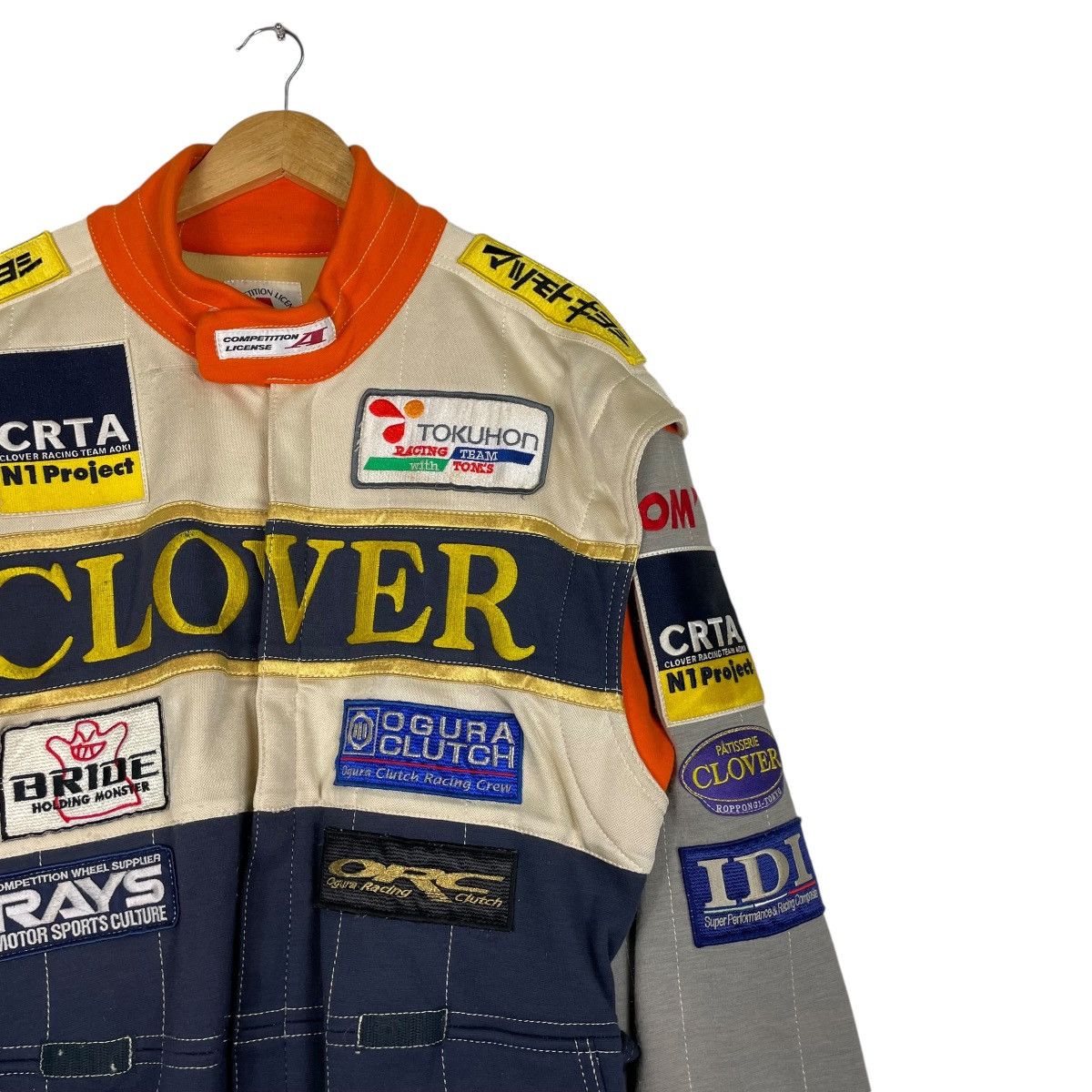 Japanese Brand × Toms 💥TOM RACING CLOVER DRIVER JUMPSUIT JAPAN Size US 38 / EU 54 - 6 Thumbnail
