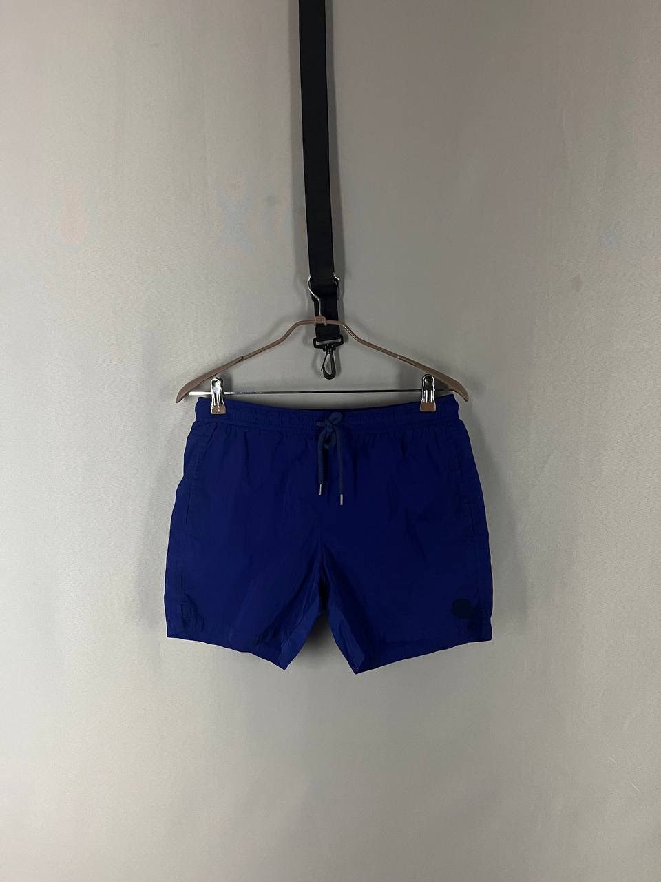 Moncler Moncler Navy Nylon Shorts Boxer Mare Size US 32 / EU 48 - 2 Thumbnail