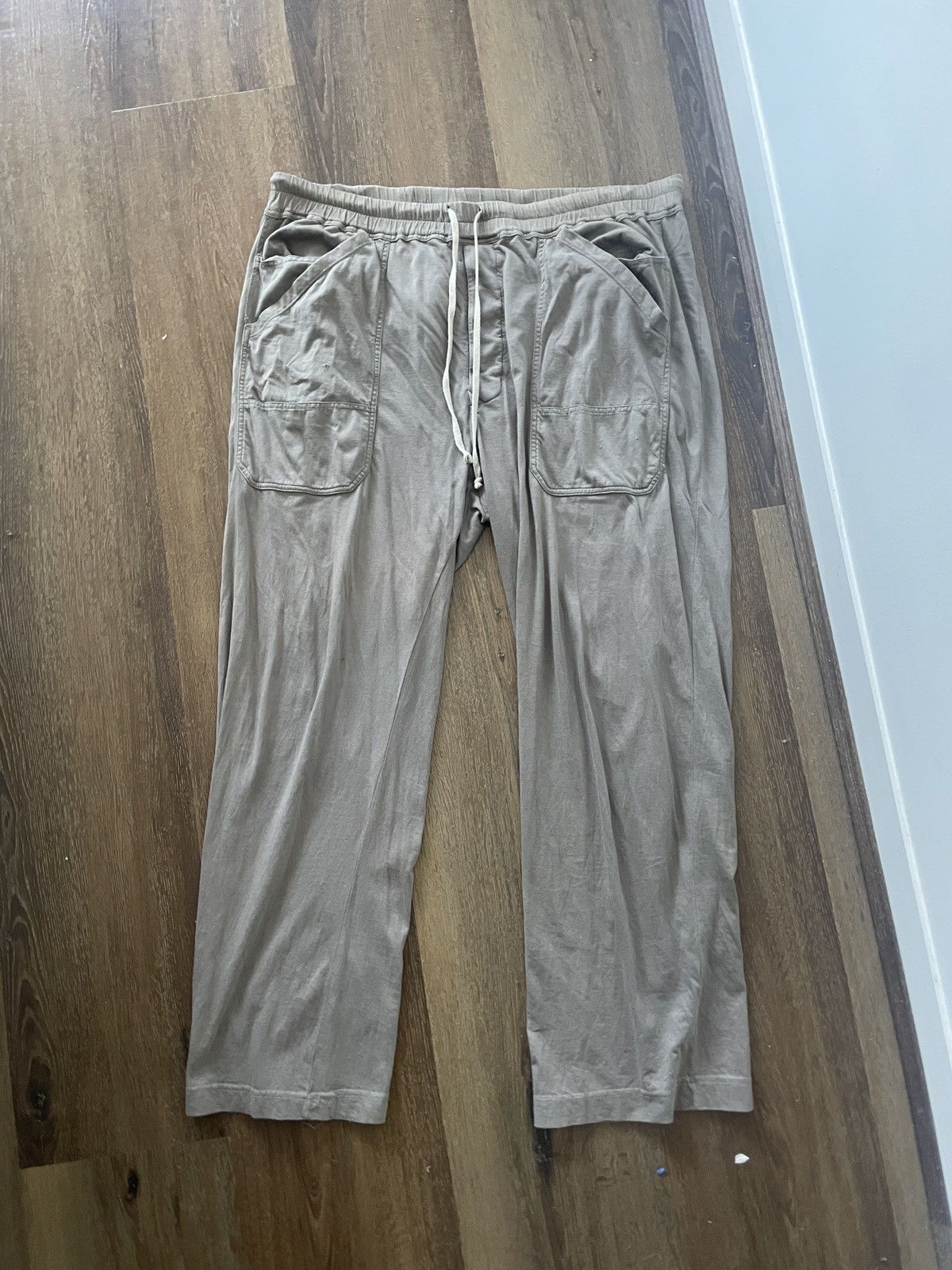 Rick Owens Drkshdw Rick Owens DRKSHDW Lightweight Drawstring Long Pants Size US 34 / EU 50 - 1 Thumbnail