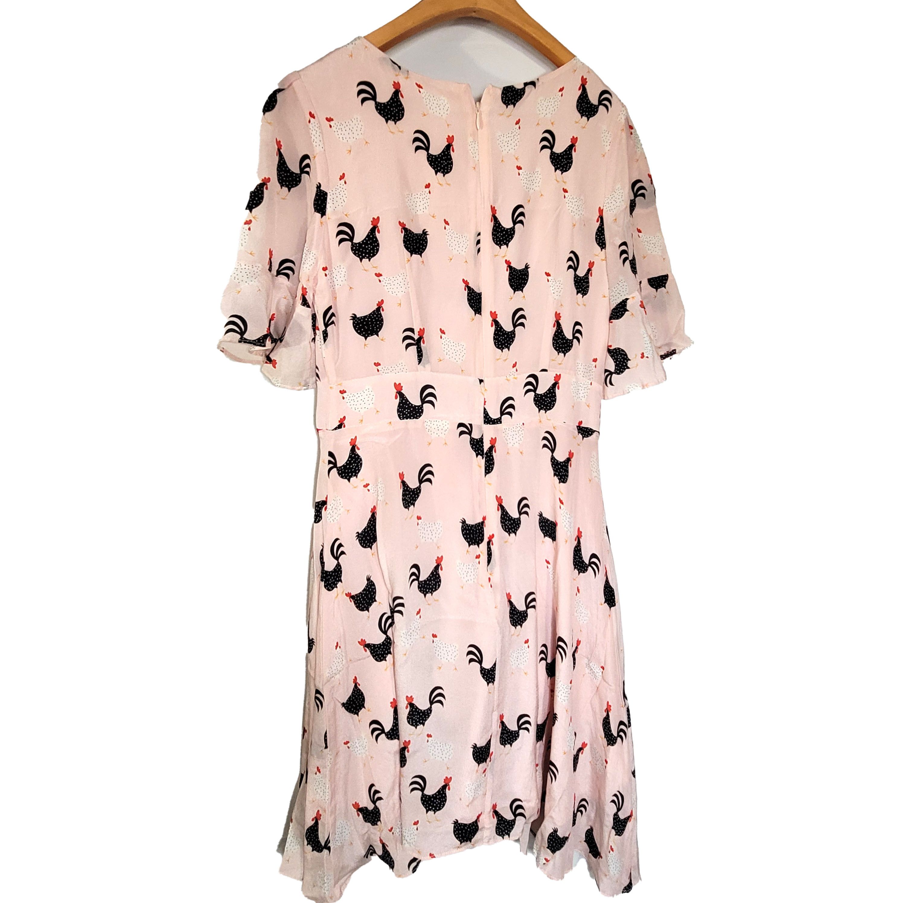 Other Women's 100% Silk Size S Short Sleeve Shirt Dress SDK384 Size S / US 4 / IT 40 - 2 Thumbnail