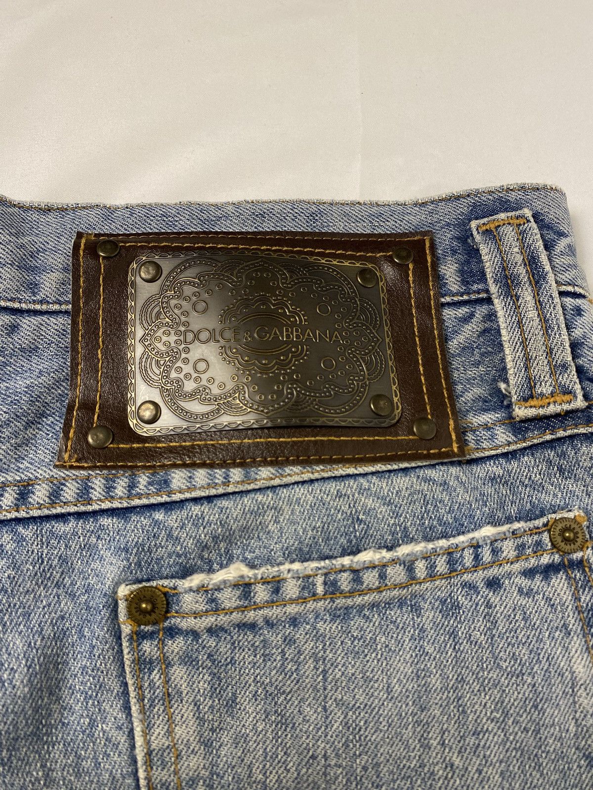 Dolce & Gabbana 90’s Dolce & Gabbana BootCut Vintage Jeans Denim Size US 33 - 17 Thumbnail