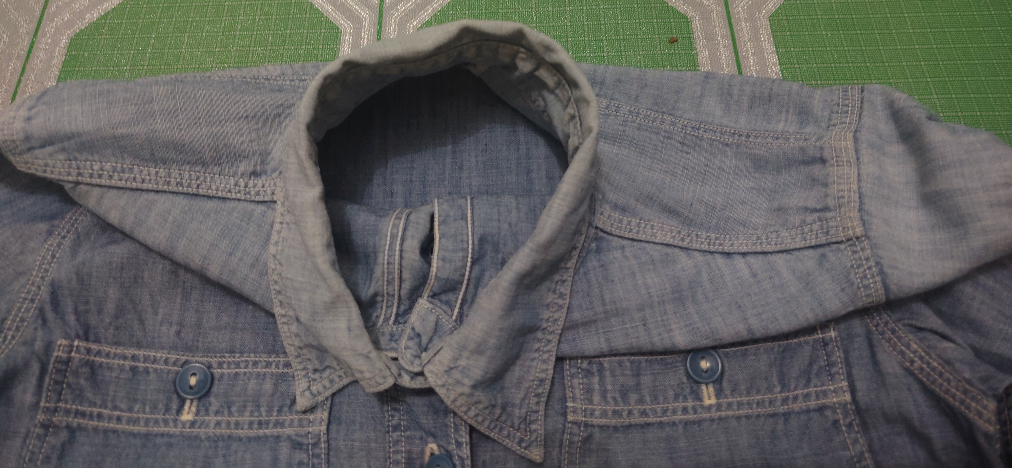 Orslow Vtg Orslow Faded Shirt Button up Size US S / EU 44-46 / 1 - 6 Thumbnail