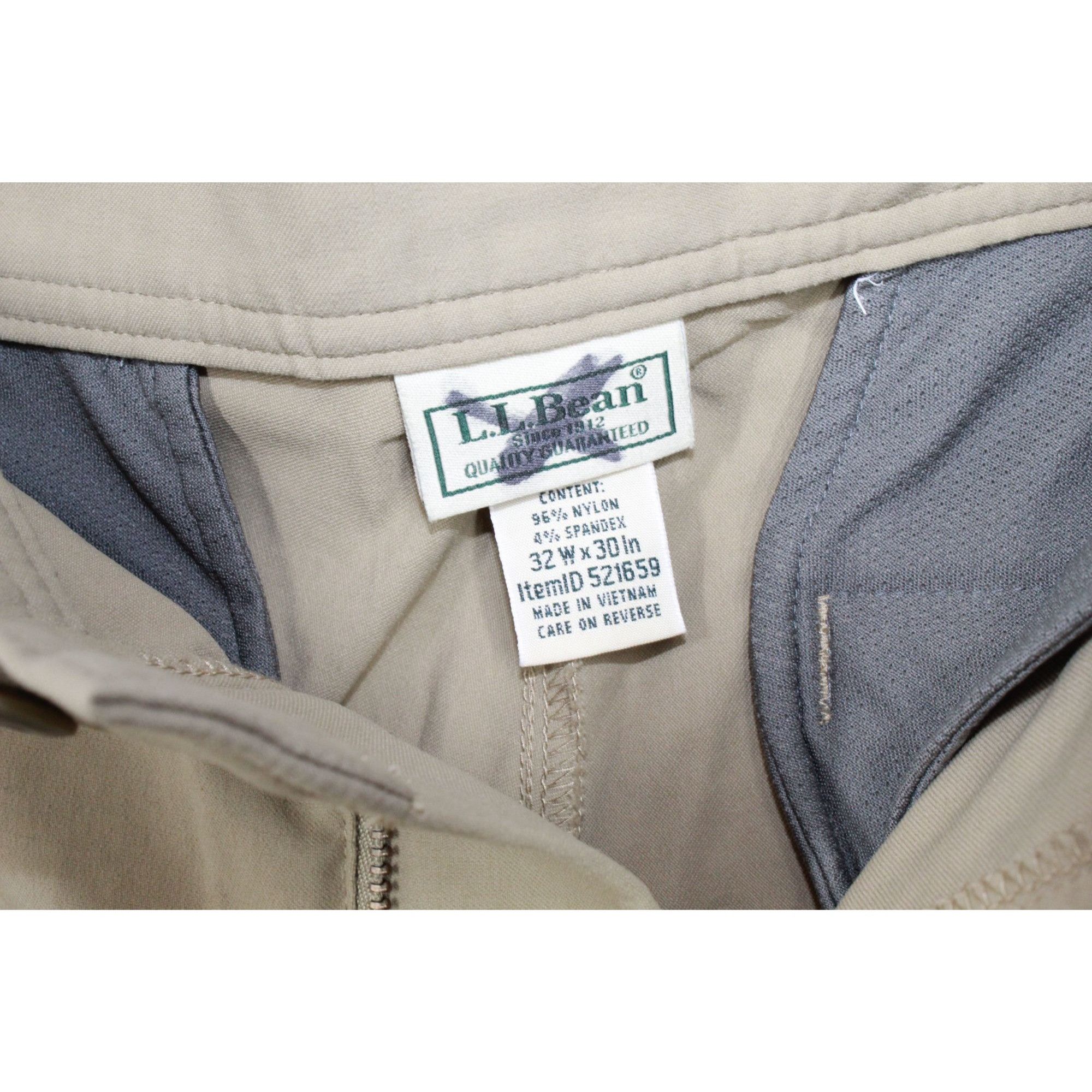 L.L. Bean LL Bean Venture Stretch Commuter Chinos Tapered Leg Size US 32 / EU 48 - 4 Thumbnail
