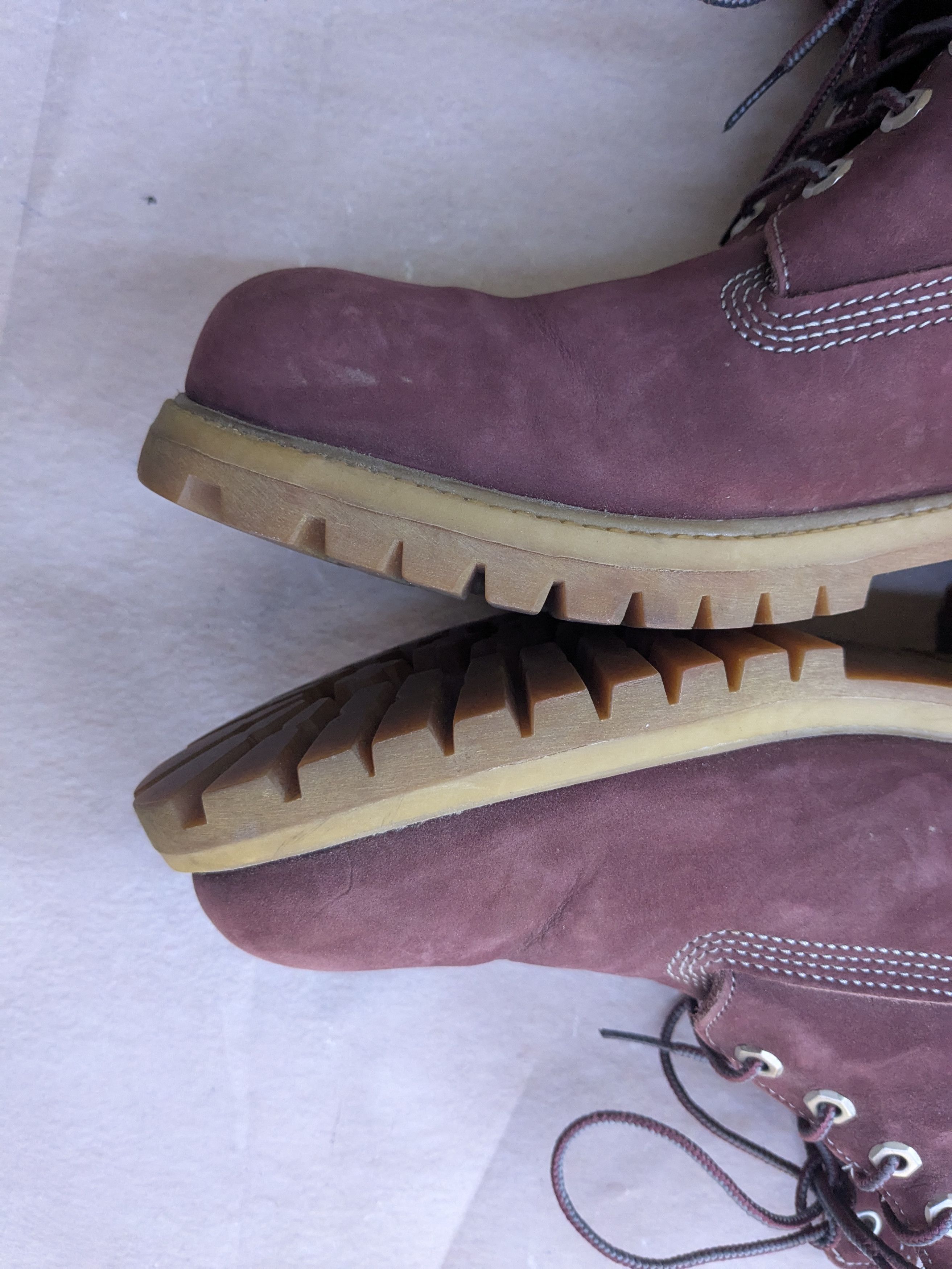 Timberland Timberland Boots Burgundy Leather 11 M Suede Size US 11 / EU 44 - 8 Thumbnail