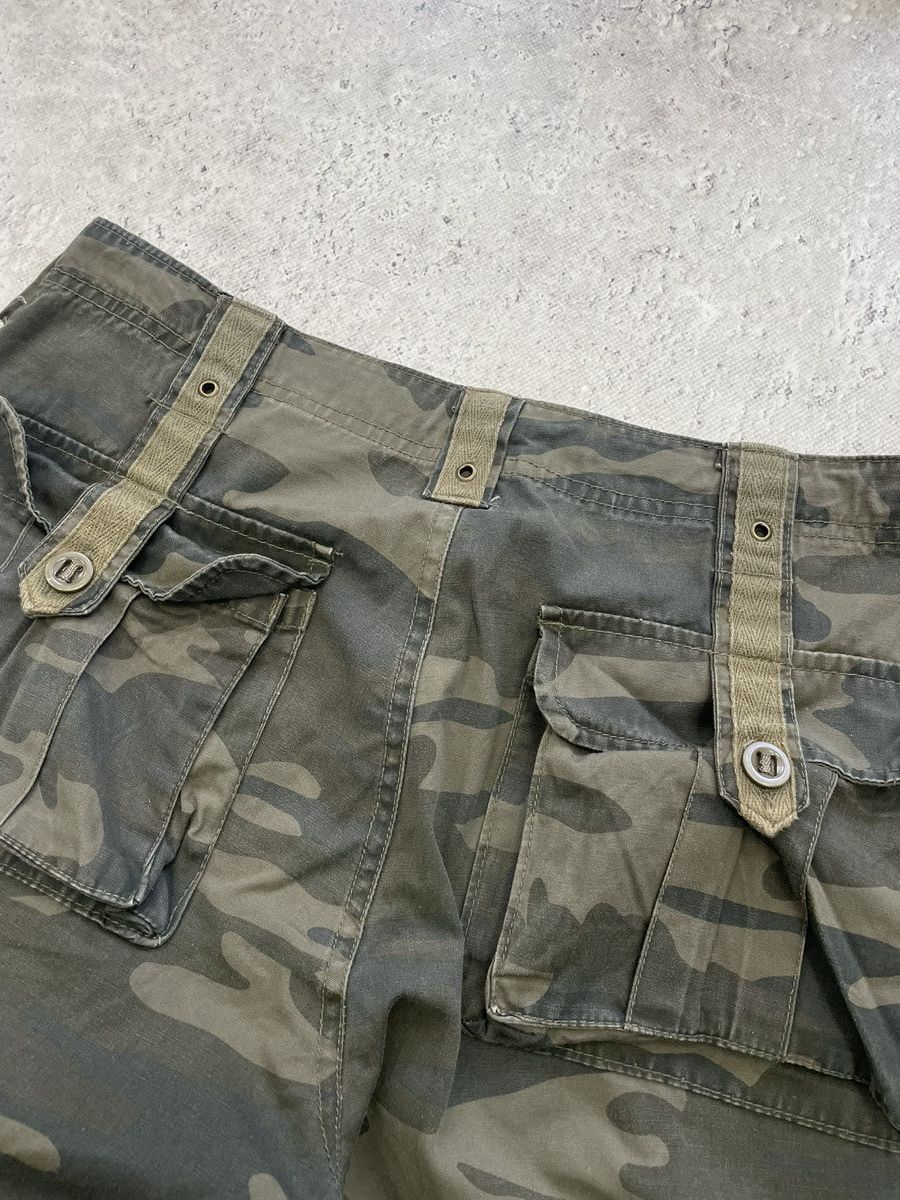 Junya Watanabe Cargo camo baggy wide y2k military pants jeans Size US 32 / EU 48 - 9 Thumbnail