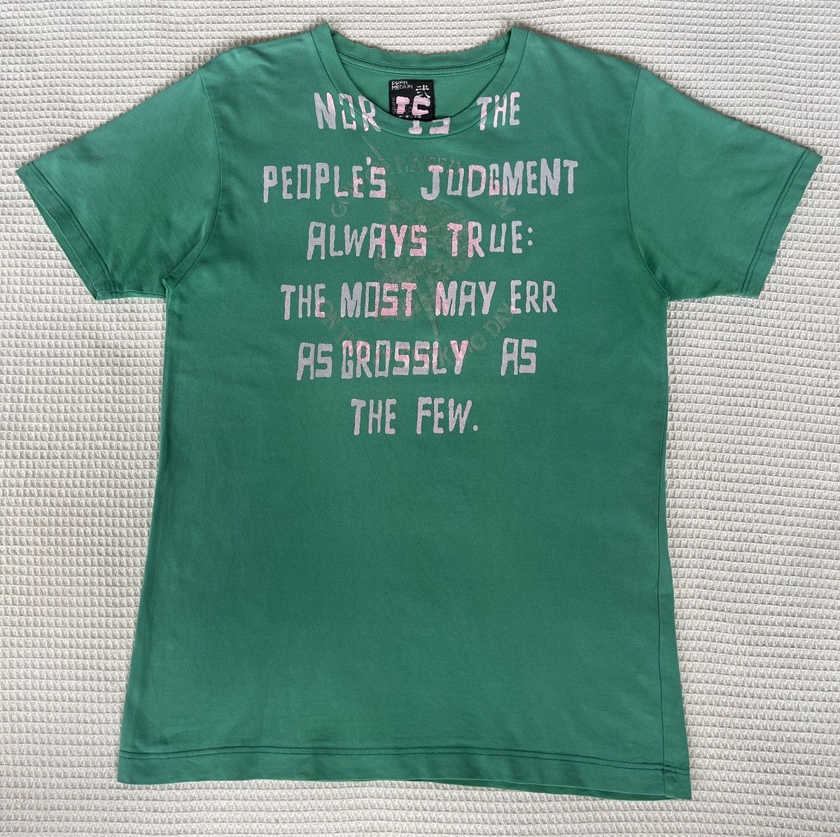 PPFM × The Smiths Vintage90s🔥GOD CREATED PPFM ON THE FUCKING DAY🔥Sun Faded Tee Size US M / EU 48-50 / 2 - 9 Thumbnail