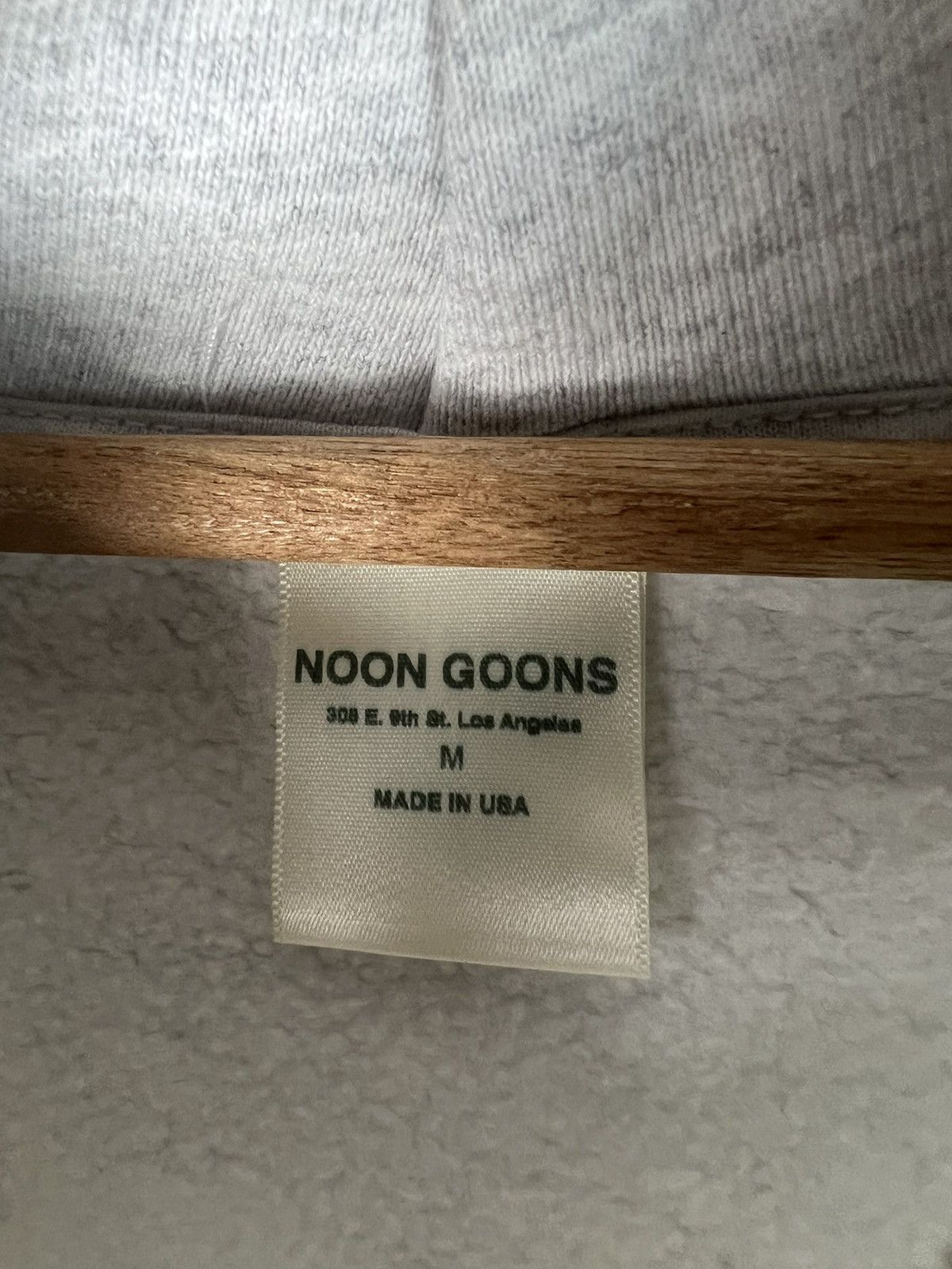 Noon Goons HIGH QUALITY Noon Goons Heather Grey Varsity Logo Hoodie Size US M / EU 48-50 / 2 - 3 Thumbnail