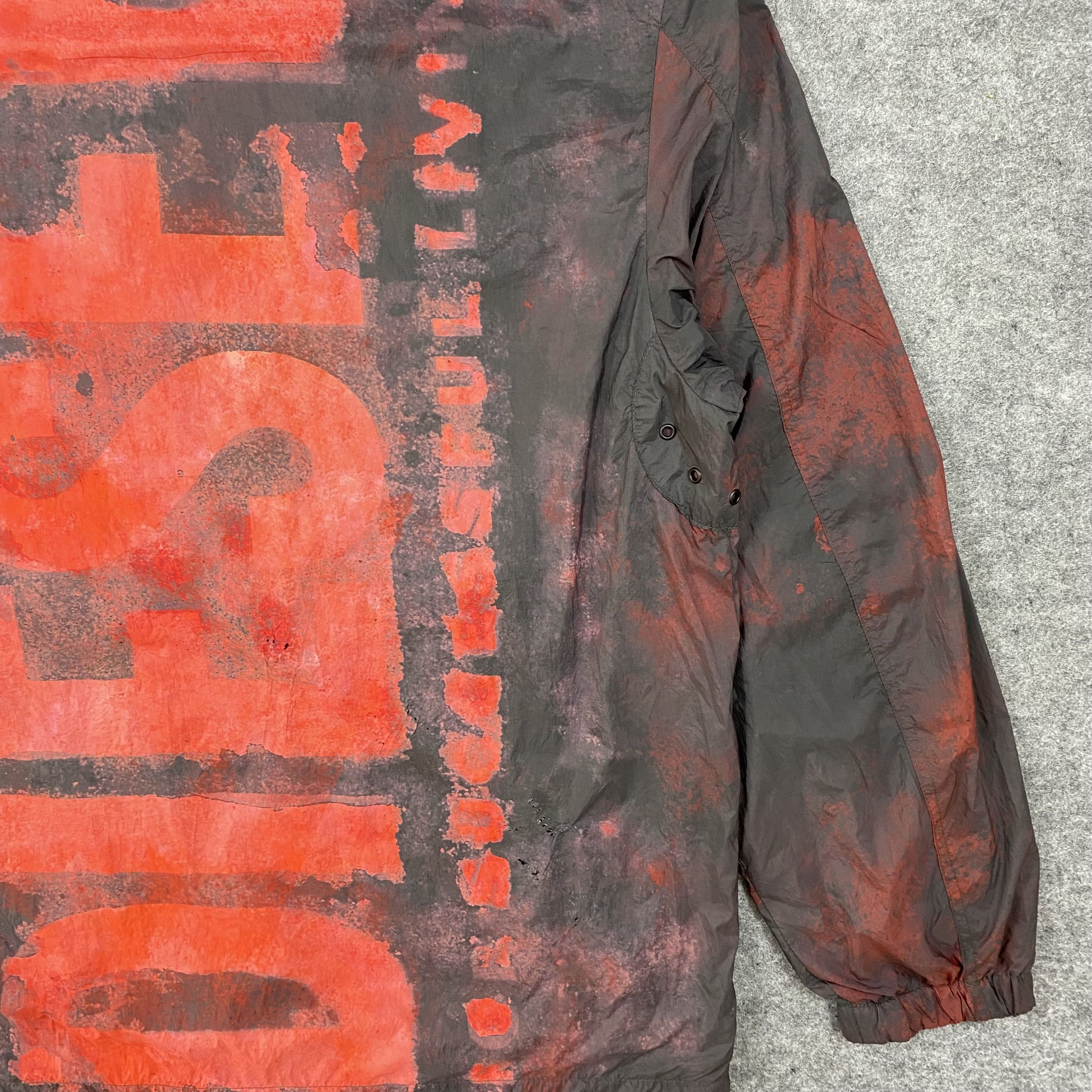 Diesel VINTAGE DIESEL WINDBREAKER DISTRESSED JACKET-J575 Size US L / EU 52-54 / 3 - 9 Thumbnail