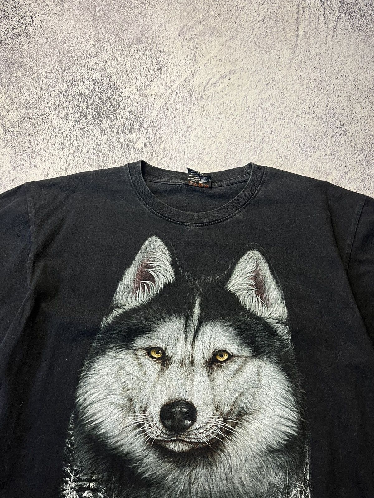 Vintage Vintage Wolf streetwear animal tee size L Size US L / EU 52-54 / 3 - 8 Thumbnail