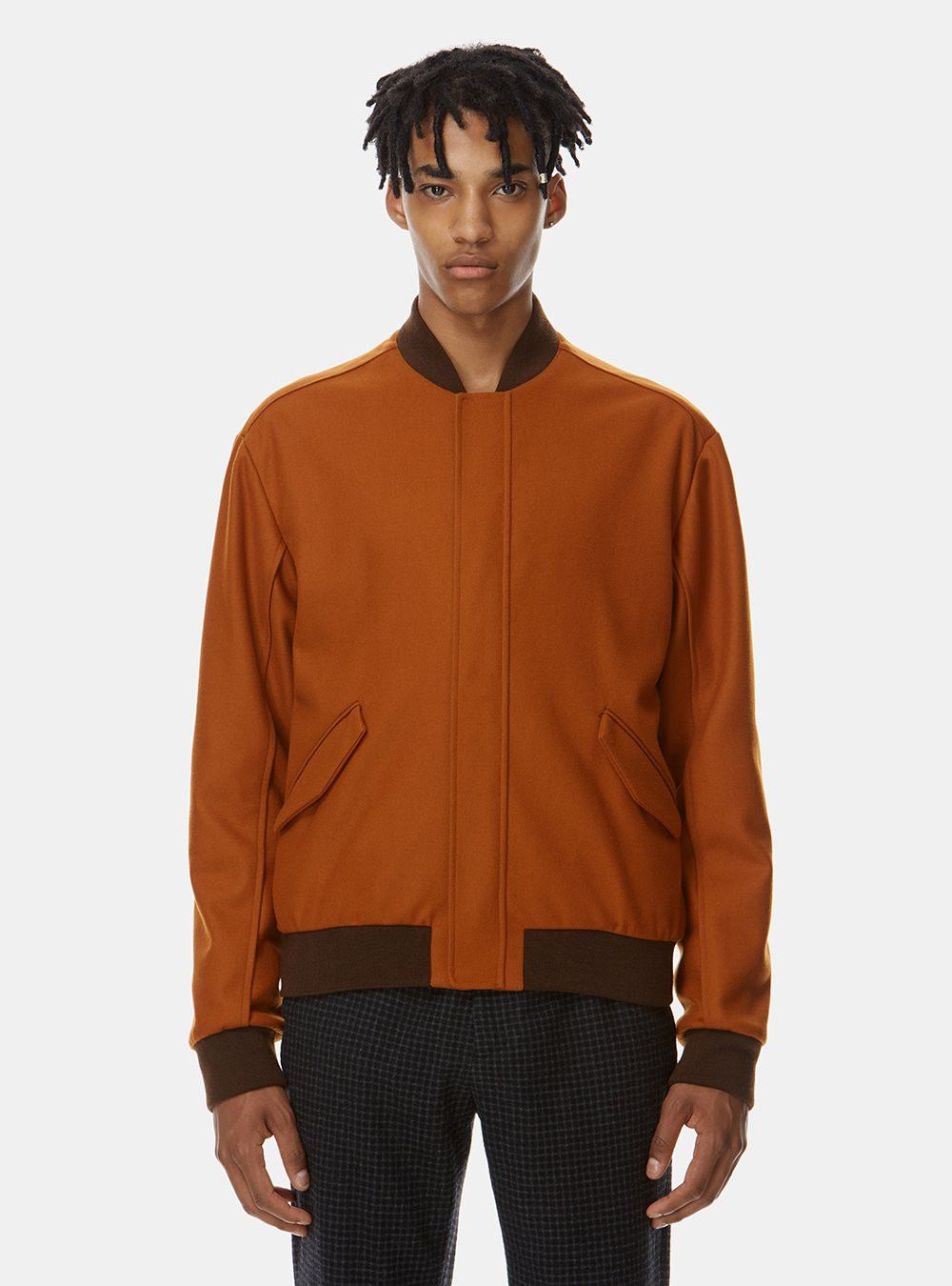 Other Qasimi Atayal Reversible Felt Bomber Camel 48 Size US M / EU 48-50 / 2 - 3 Thumbnail