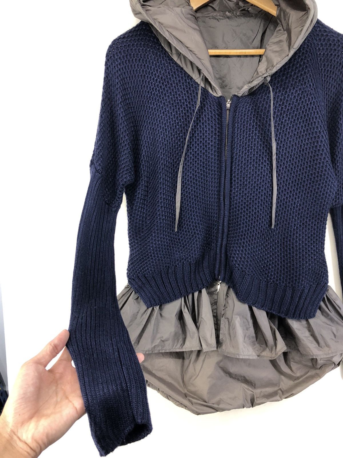 Japanese Brand Festenir Double Layer Knit Jacket Size M / US 6-8 / IT 42-44 - 6 Thumbnail