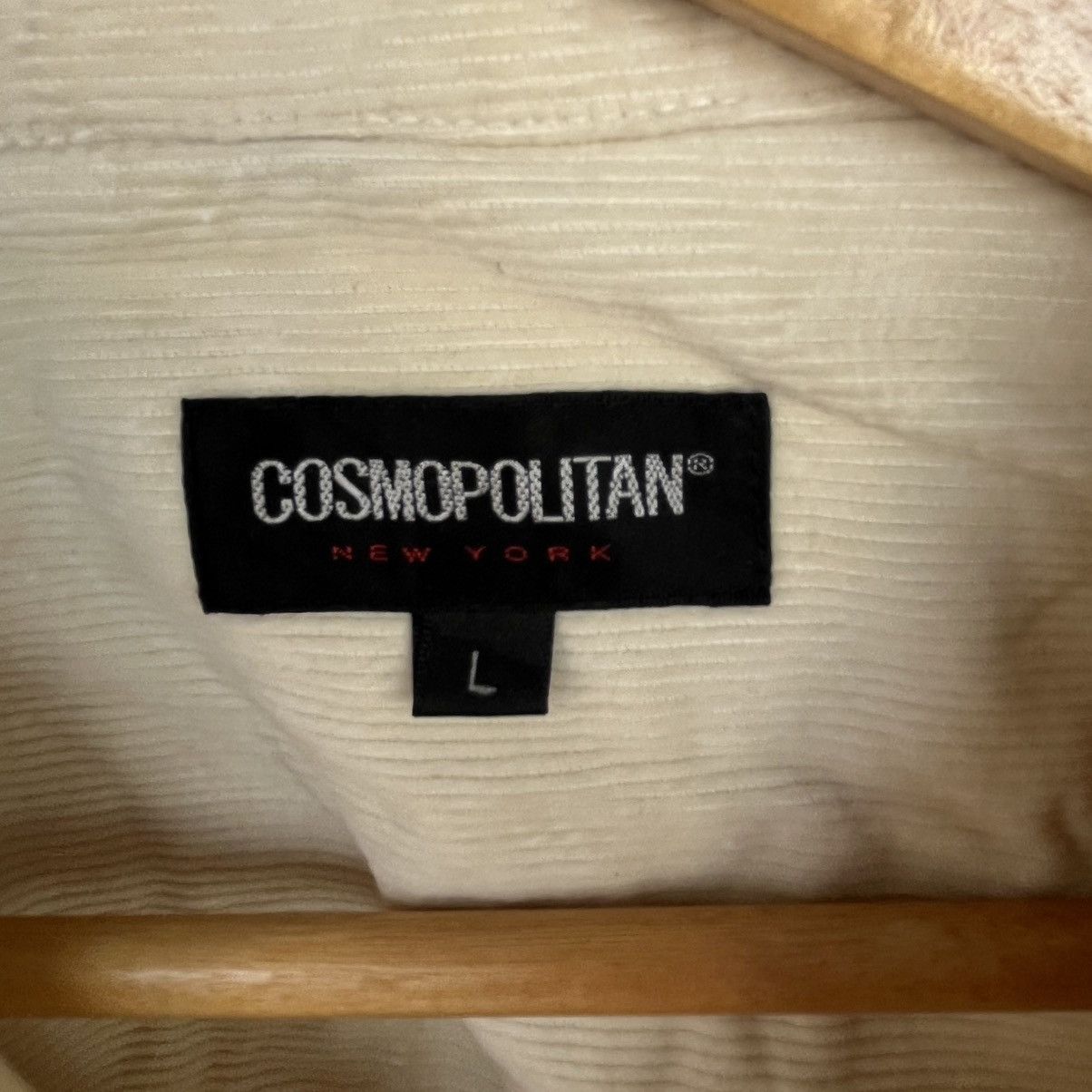 Other Vintage Cosmopolitan Corduroy Jacket Black Accents Cream Size US L / EU 52-54 / 3 - 11 Thumbnail