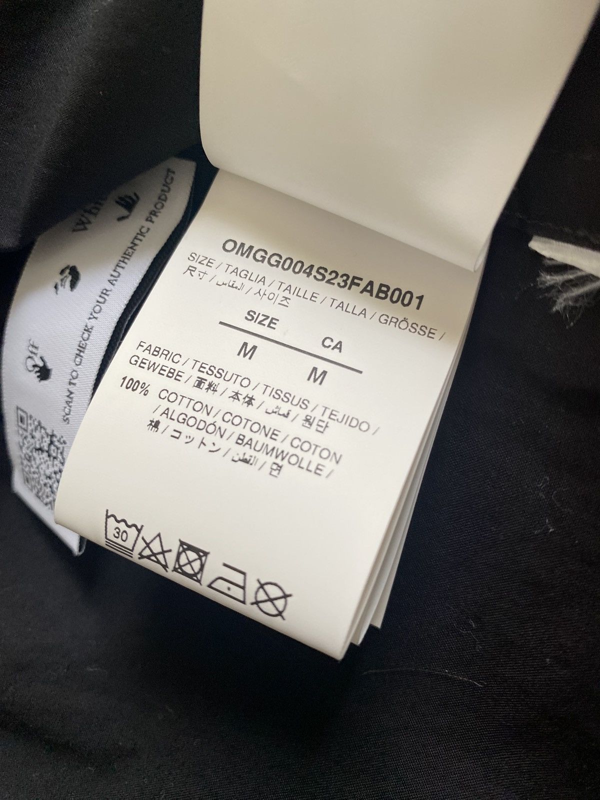 Off-White Off-White Exact Opposite Shirt Size Medium Size US M / EU 48-50 / 2 - 7 Thumbnail