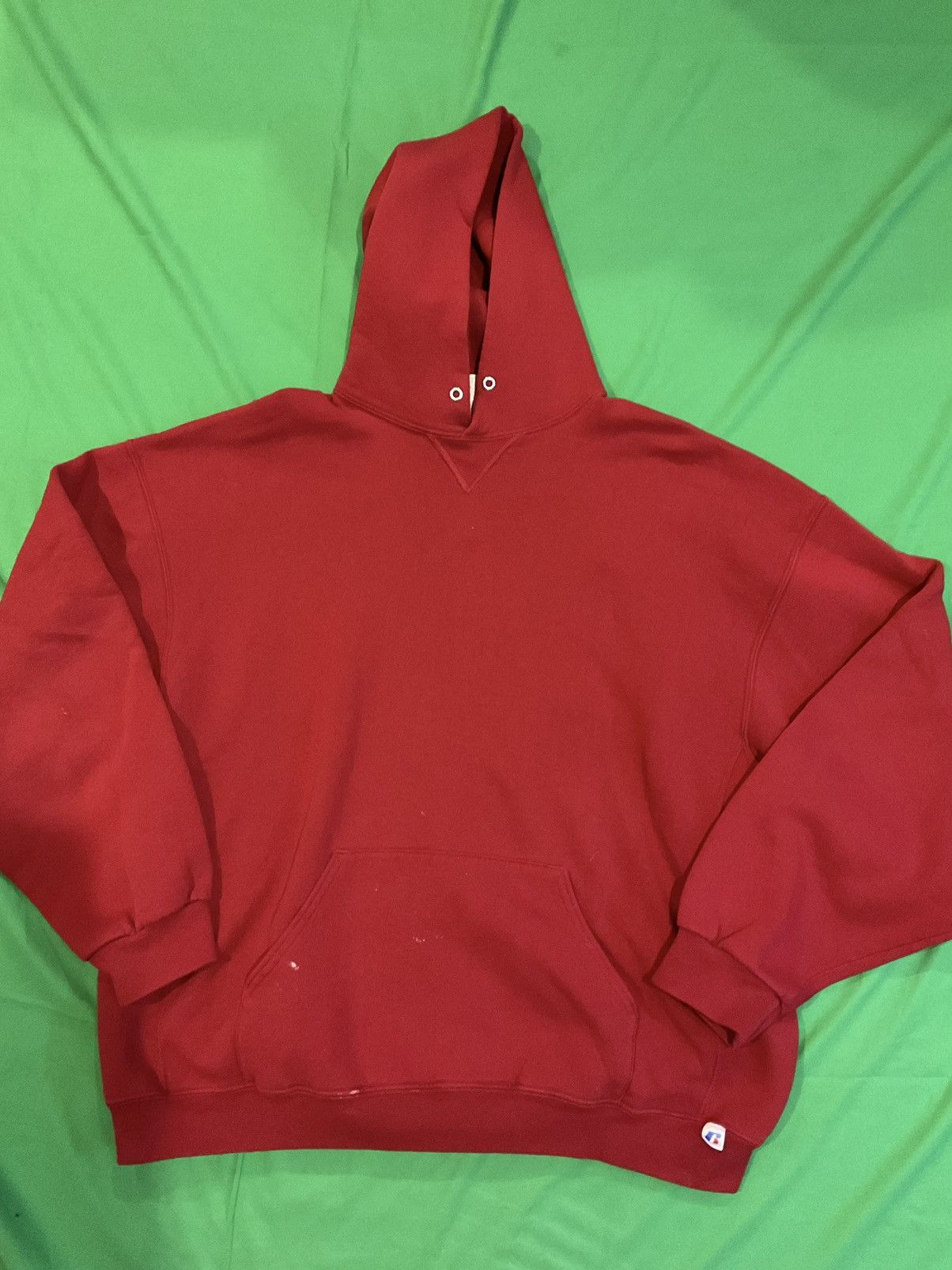 Russell Athletic × Vintage Vintage Red Russell Athletic hoodie Size US XXL / EU 58 / 5 - 1 Thumbnail