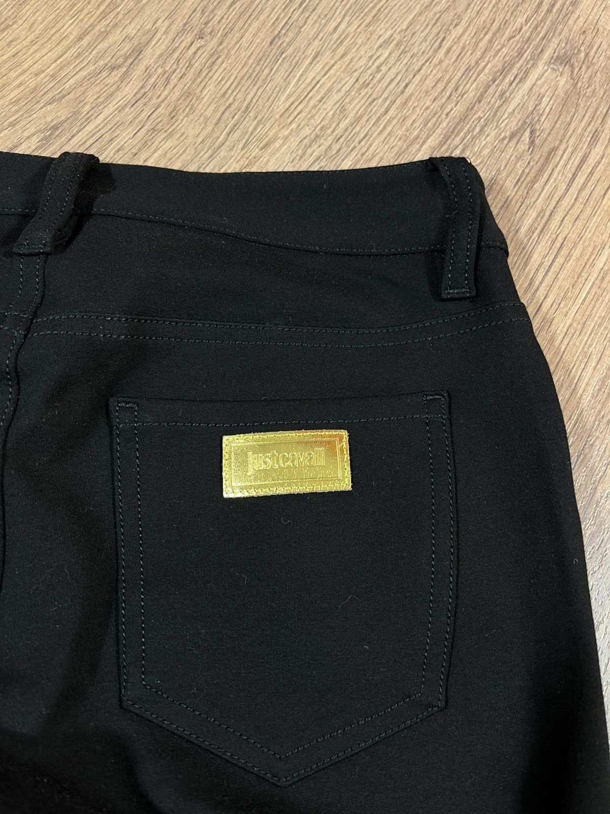 Just Cavalli Just Cavalli Jeggings Pants Size S-M Gold Logo Size 28" / US 6 / IT 42 - 15 Thumbnail