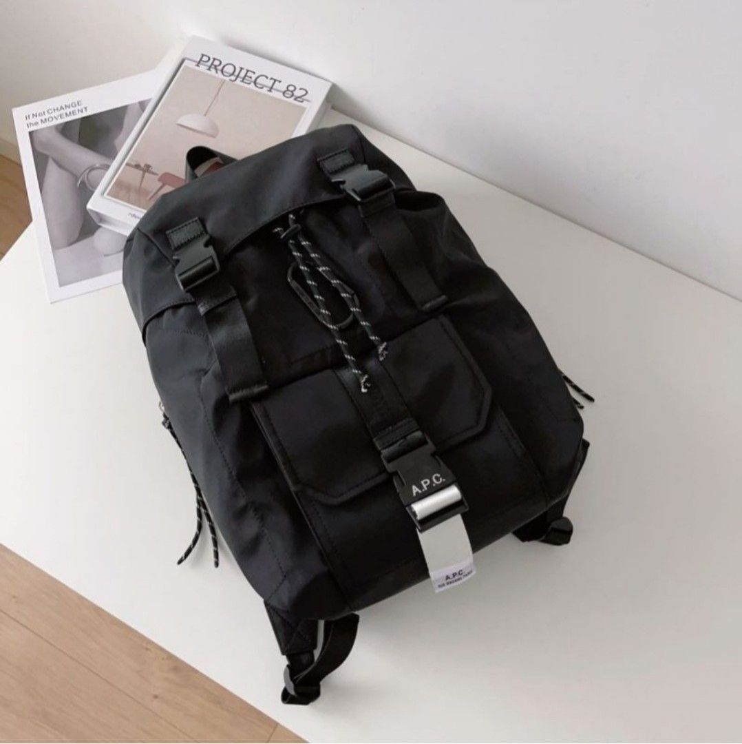A.P.C. black A.P.C. backpack Sac A Dos Trek Size ONE SIZE - 2 Thumbnail