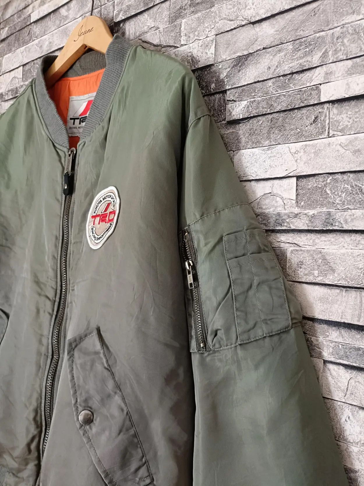 Vintage Vintage TRD bomber jacket Toyota racing development Size US M / EU 48-50 / 2 - 3 Thumbnail