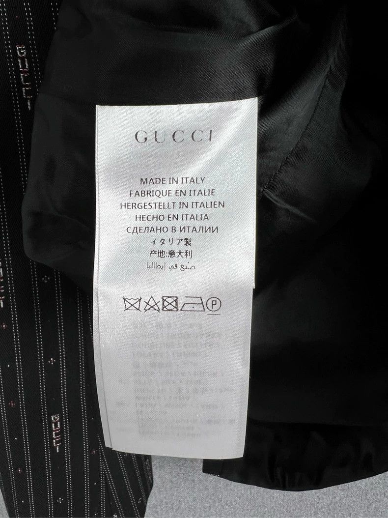 Gucci Gucci Embroidered LOGO suit 2503-Nextarrow Size 36R - 5 Thumbnail