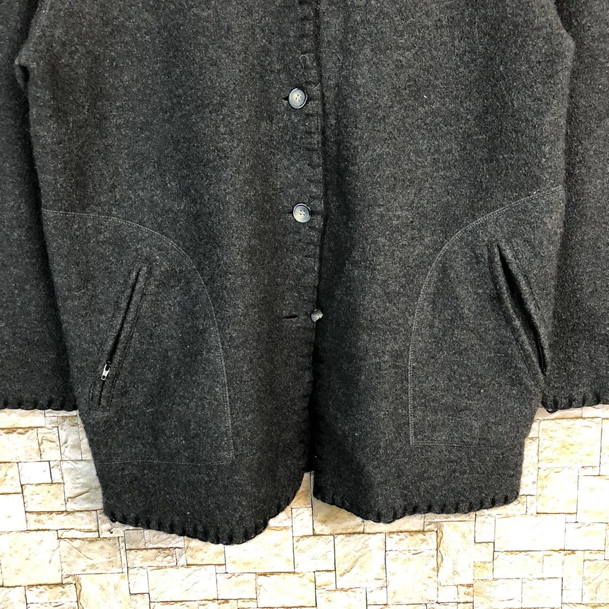 Japanese Brand × Vintage Givy Black vintage jacket #A216 Size US L / EU 52-54 / 3 - 6 Thumbnail