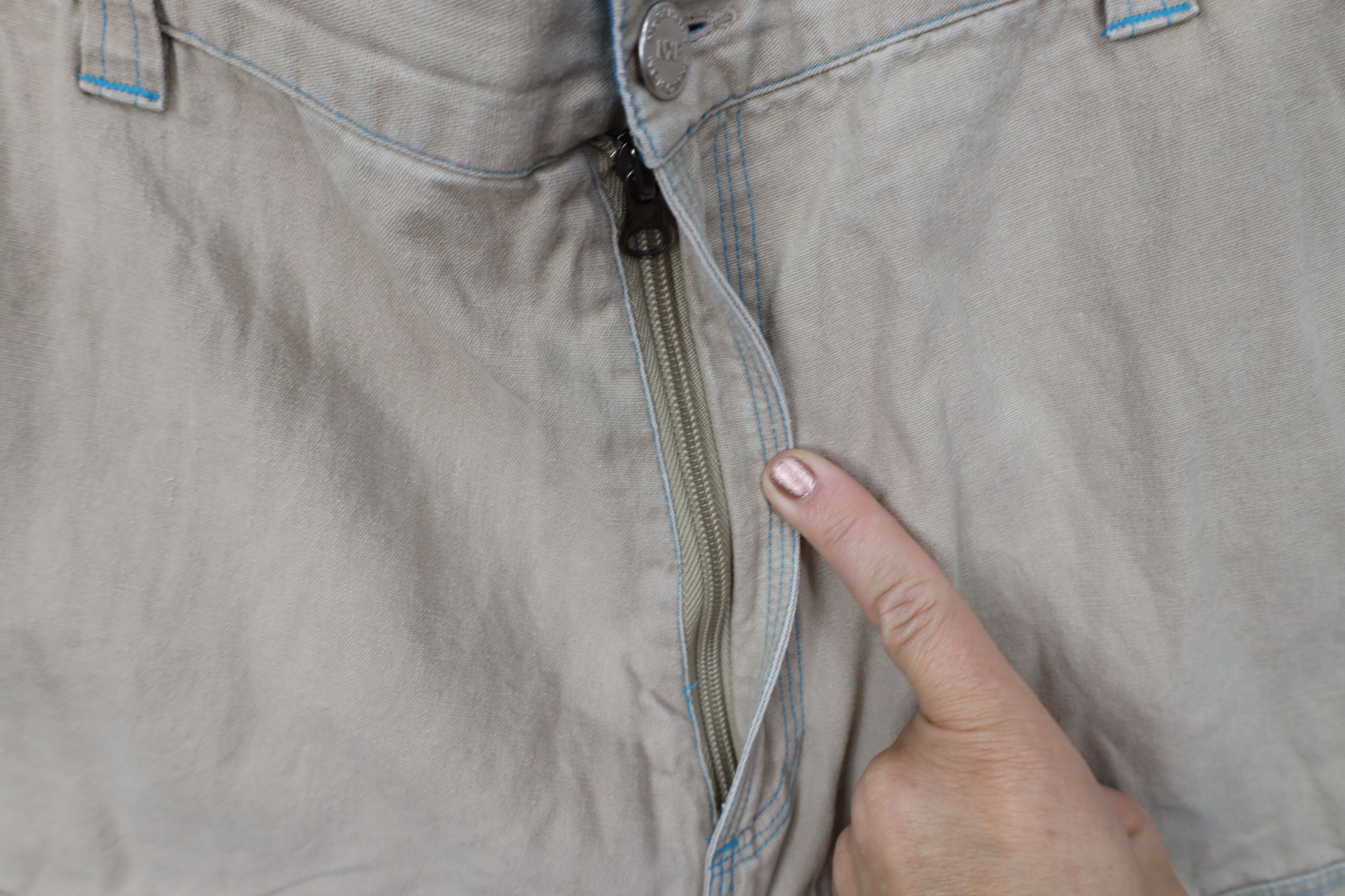 Vintage Vintage 90s Y2K Streetwear Pocket Skateboard Cargo Shorts Size US 36 / EU 52 - 5 Thumbnail