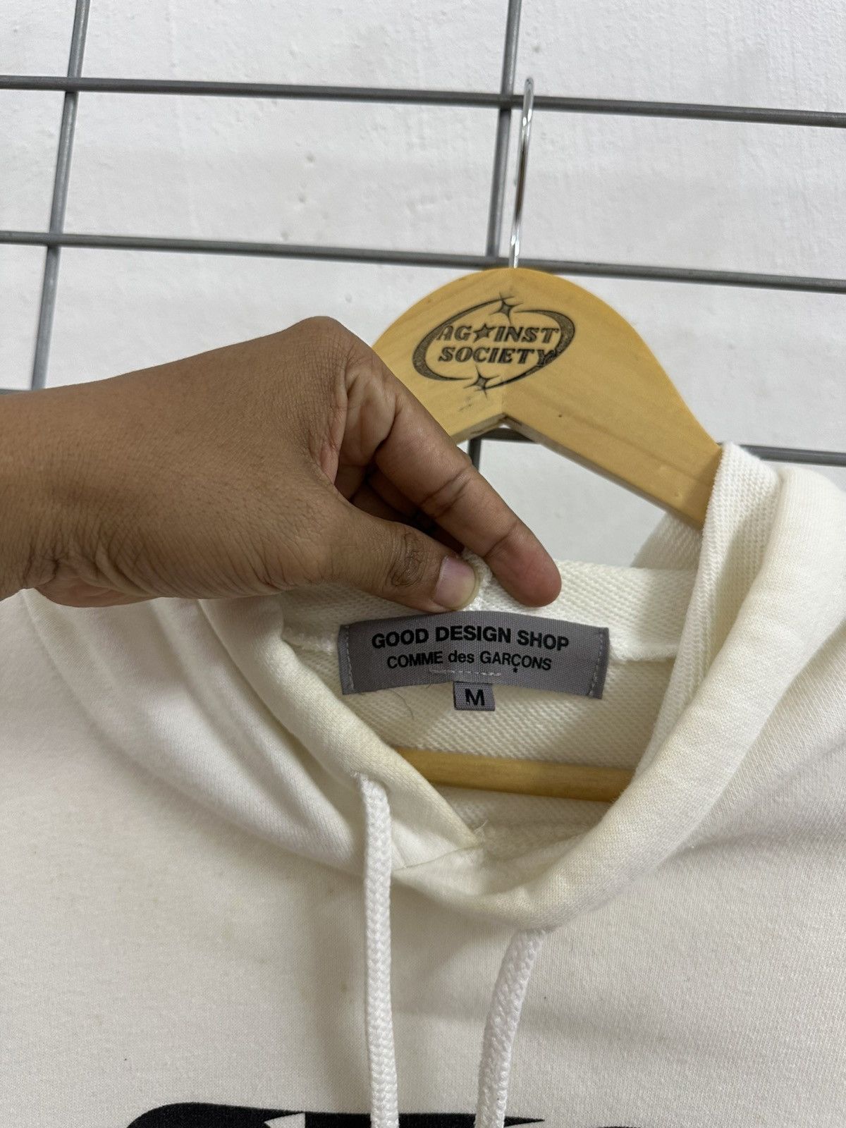 Comme des Garcons Comme des Garcons CDG Spell Out Hoodie Size US M / EU 48-50 / 2 - 6 Thumbnail