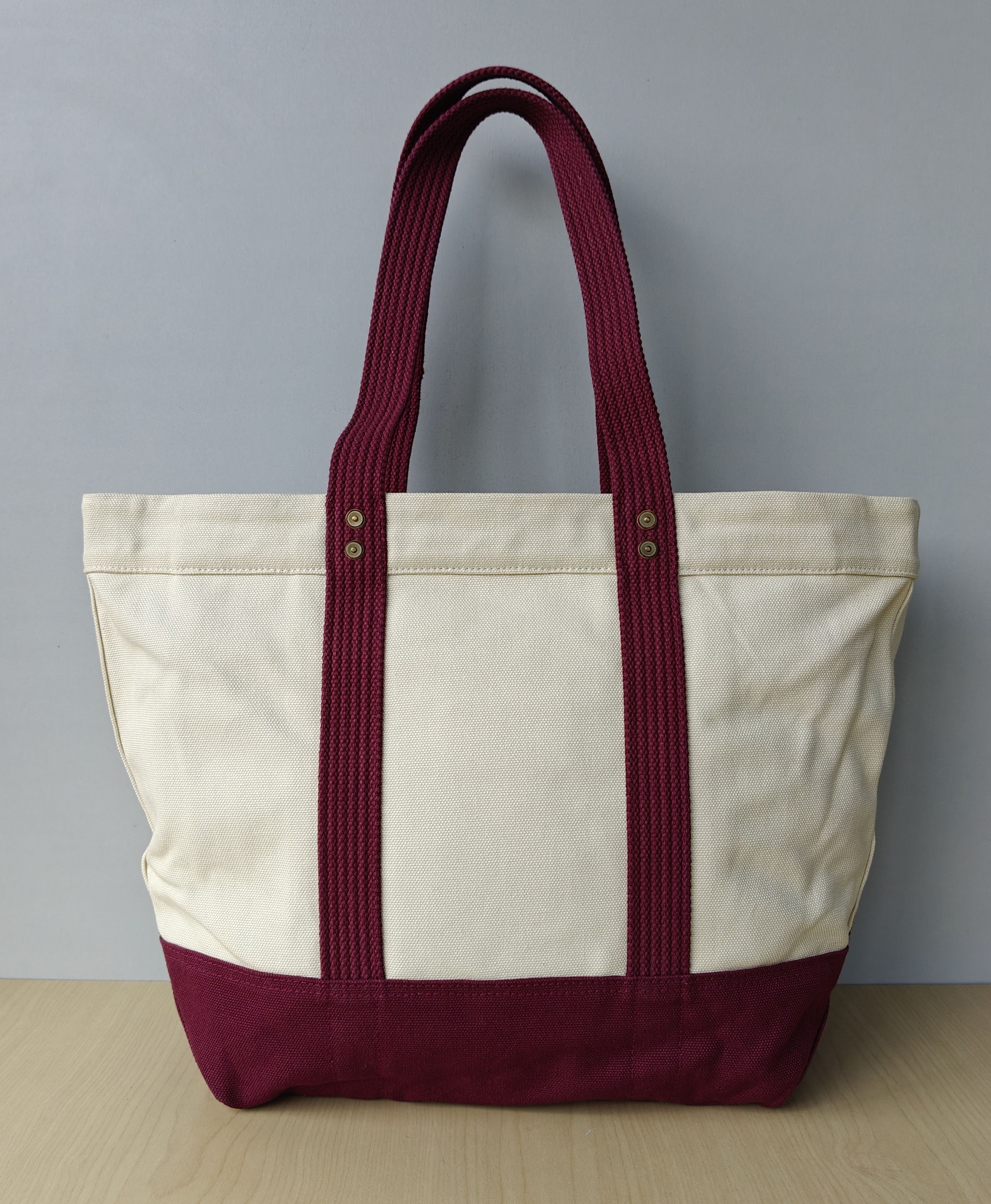 Polo Ralph Lauren Polo Ralph Lauren Canvas Medium Tote Free Shipping FTP/4011 Size ONE SIZE - 2 Thumbnail