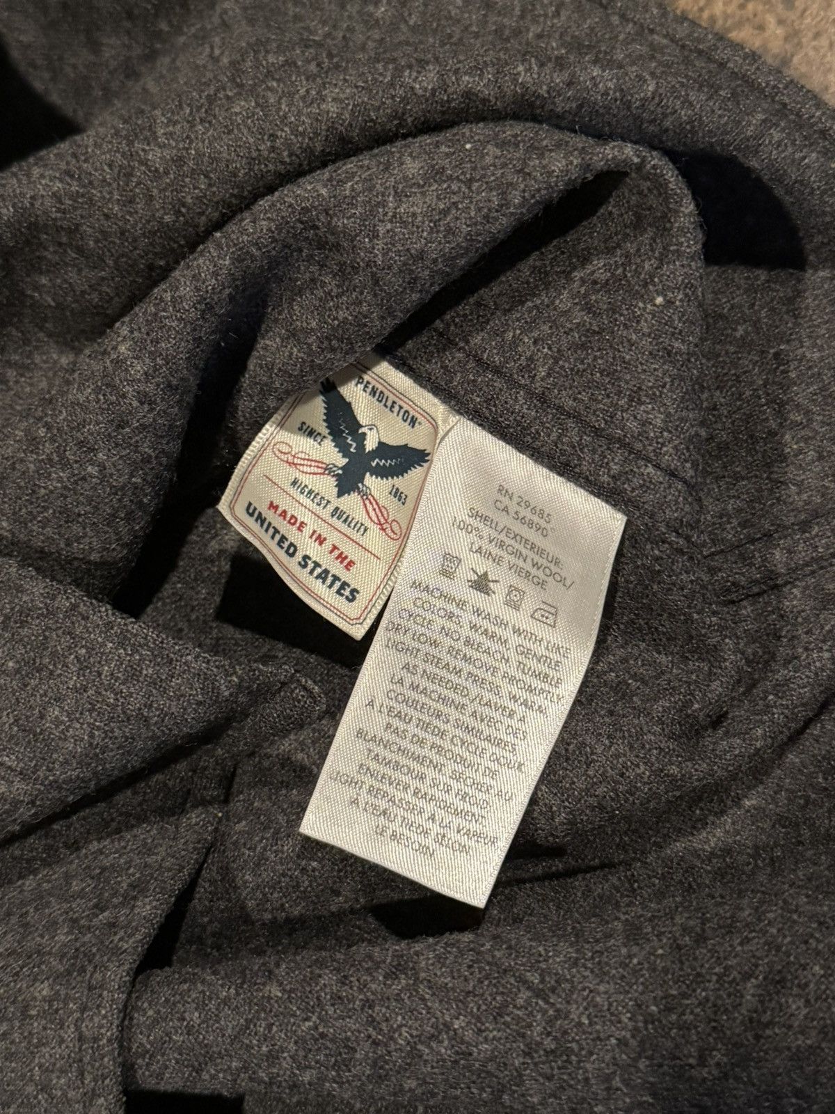 Pendleton 100% wool made in USA Pendleton Portland collection shirt Size US L / EU 52-54 / 3 - 4 Thumbnail