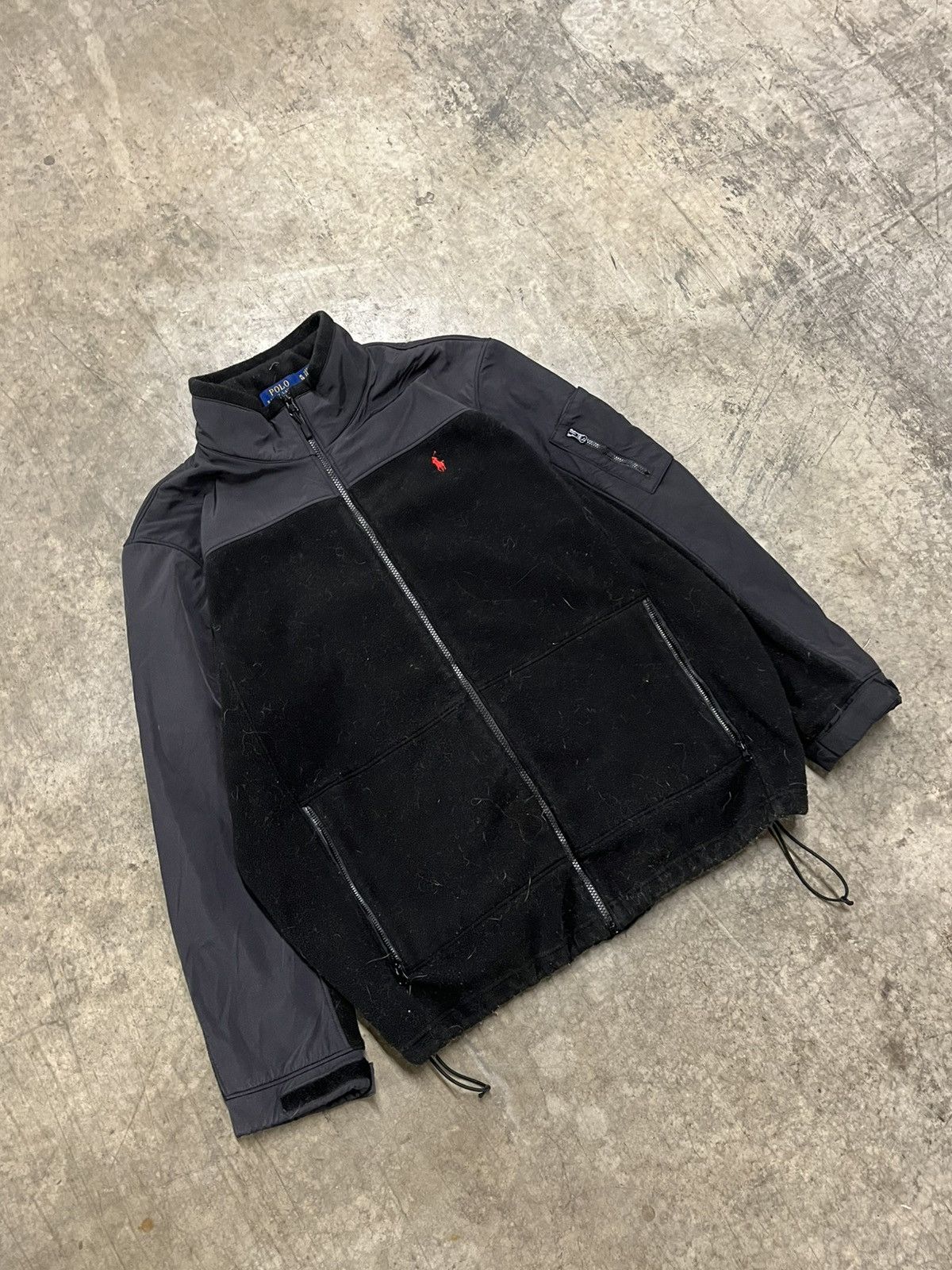 Polo Ralph Lauren × Vintage Polo Ralph Lauren vintage fleece jacket Denali style tech Size US XL / EU 56 / 4 - 6 Thumbnail