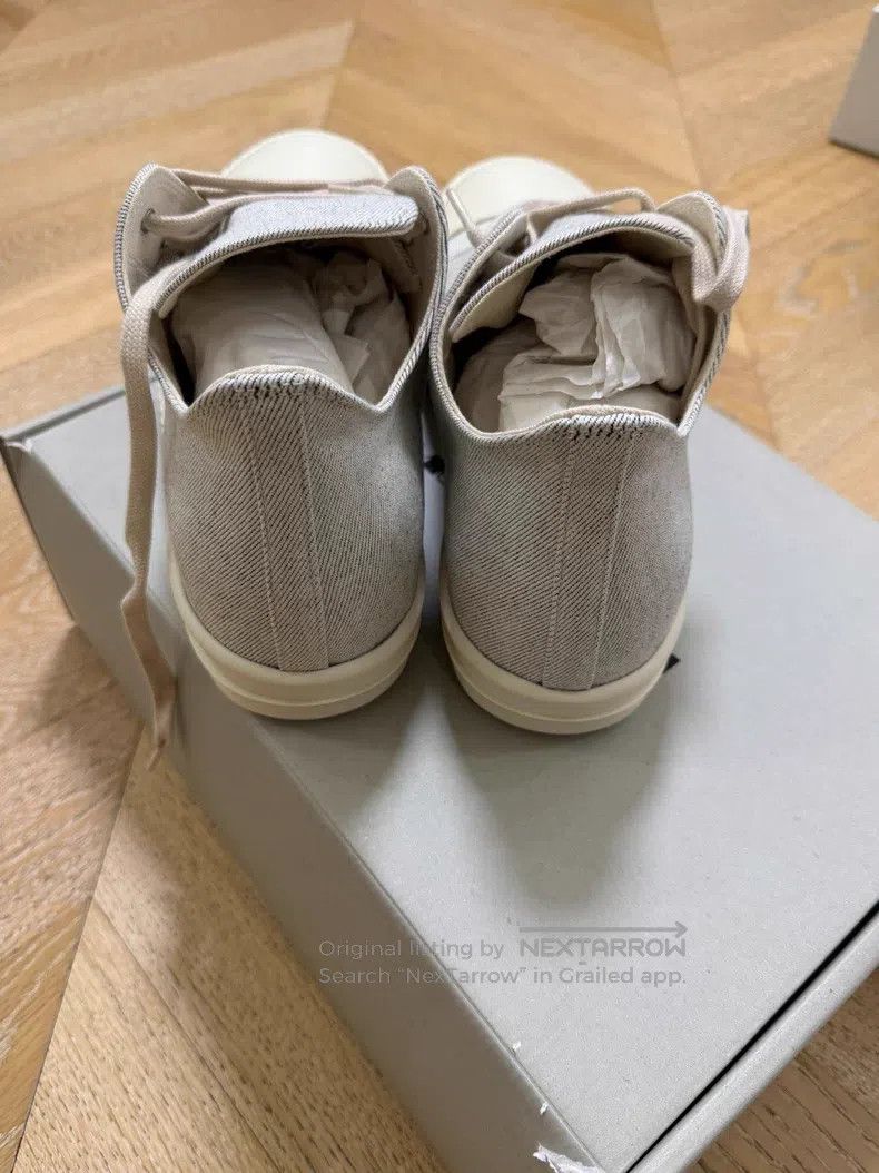 Rick Owens Rick Owens Denim High-Top Shoes Size US 11 / EU 44 - 6 Thumbnail