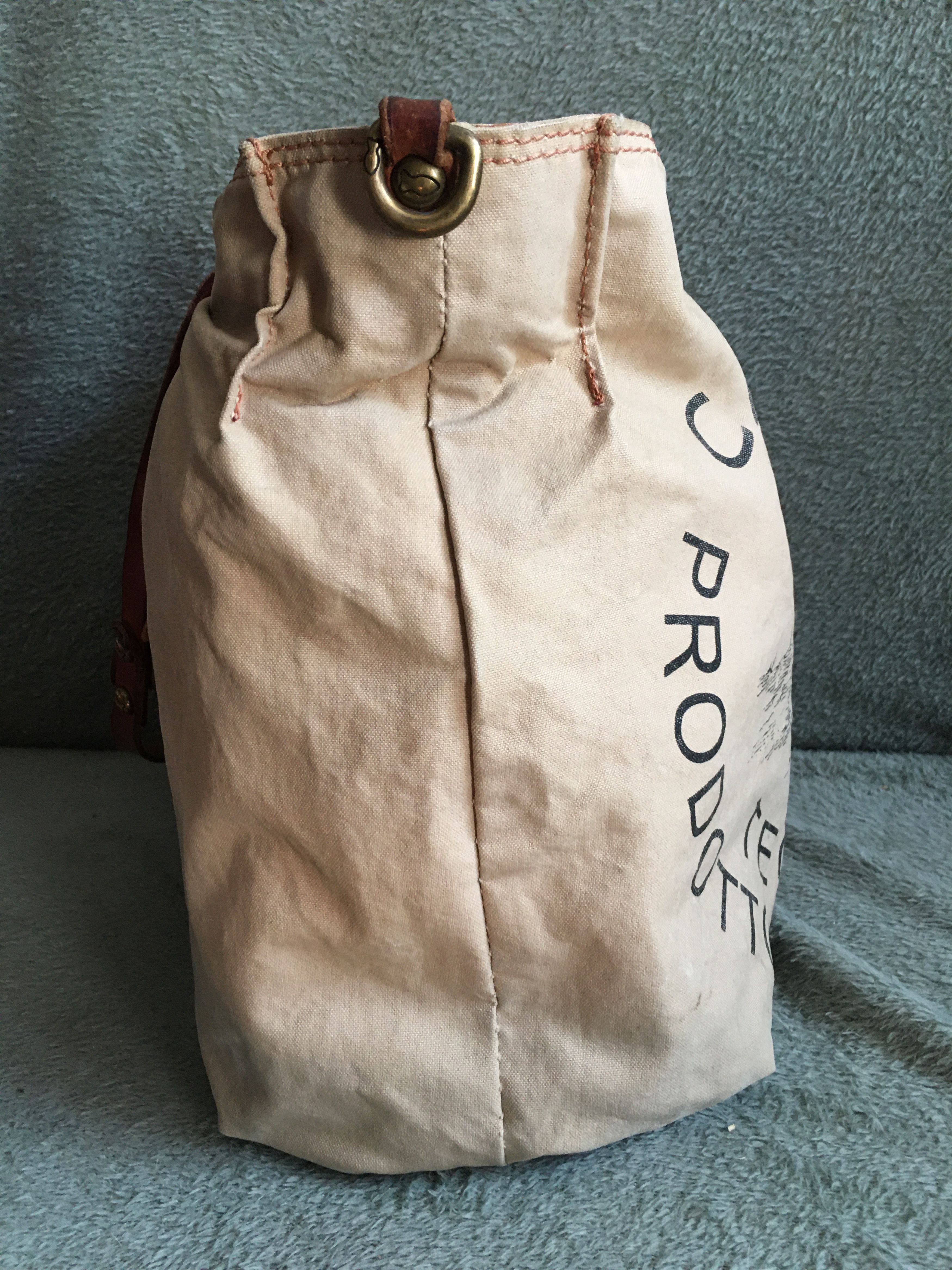 Campomaggi Campomaggi Canvas Leather Tote Bag Handbag Size ONE SIZE - 6 Thumbnail
