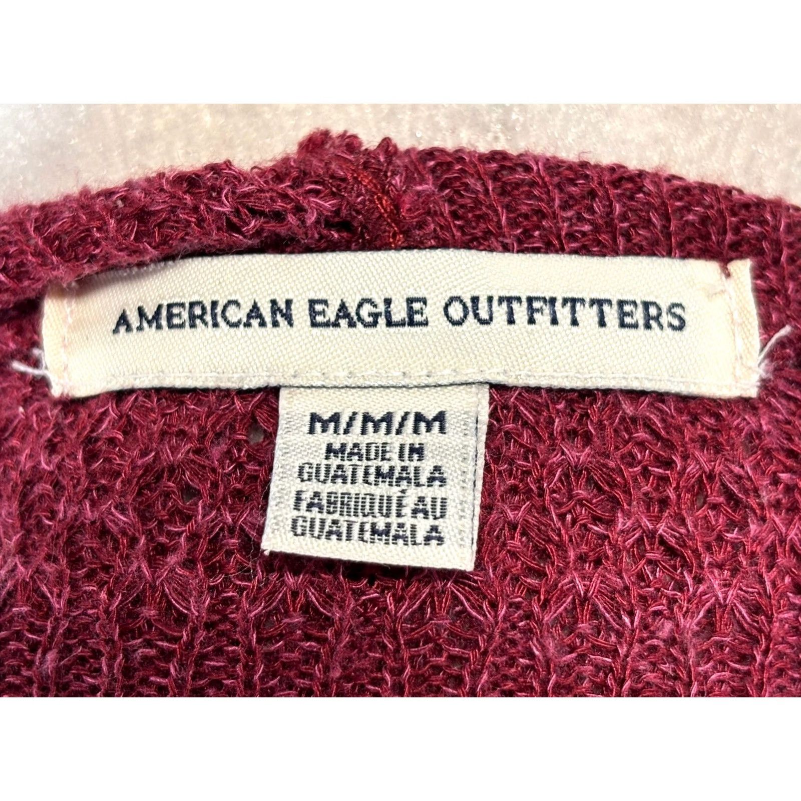 American Eagle Outfitters American Eagle Hooded Cardigan Sweater Medium Asymmetric Oversized Women’s Size M / US 6-8 / IT 42-44 - 7 Thumbnail