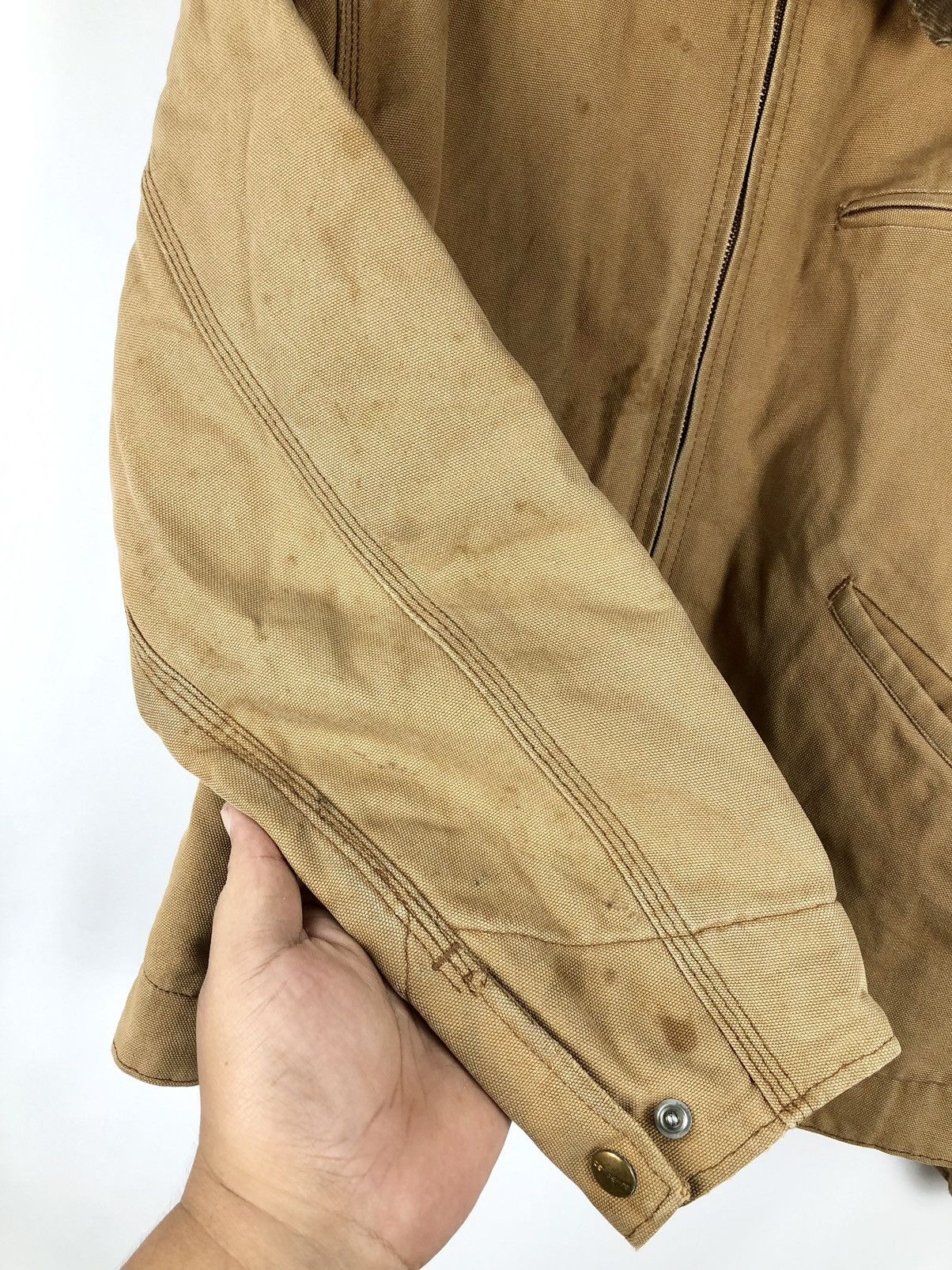Carhartt × Vintage TRUE VTG 80s Carhartt Duck Canvas Detroit Work Jacket Size US L / EU 52-54 / 3 - 7 Thumbnail