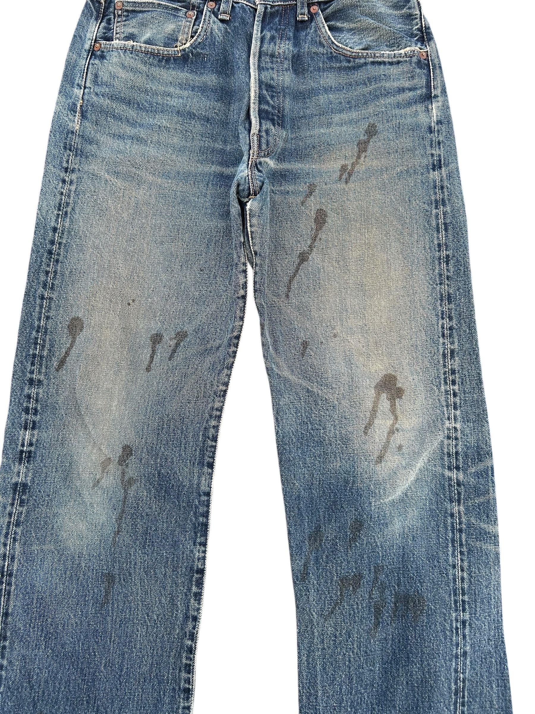Kapital Vintage Levis Big E Selvedge Distressed Denim Jeans Size US 29 - 4 Thumbnail