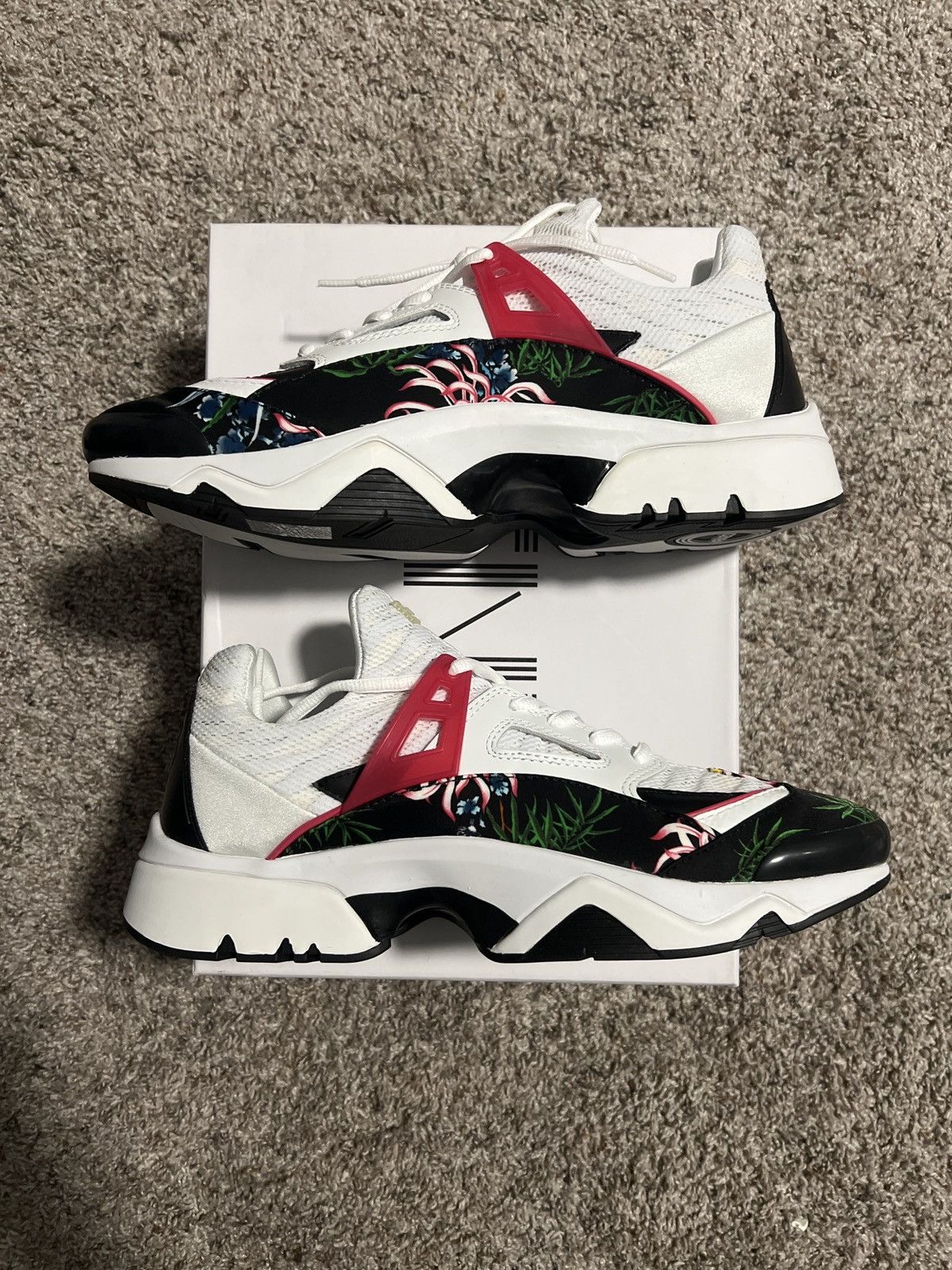 Kenzo Kenzo sonic sea lily sneakers Size US 8.5 / EU 41-42 - 3 Thumbnail