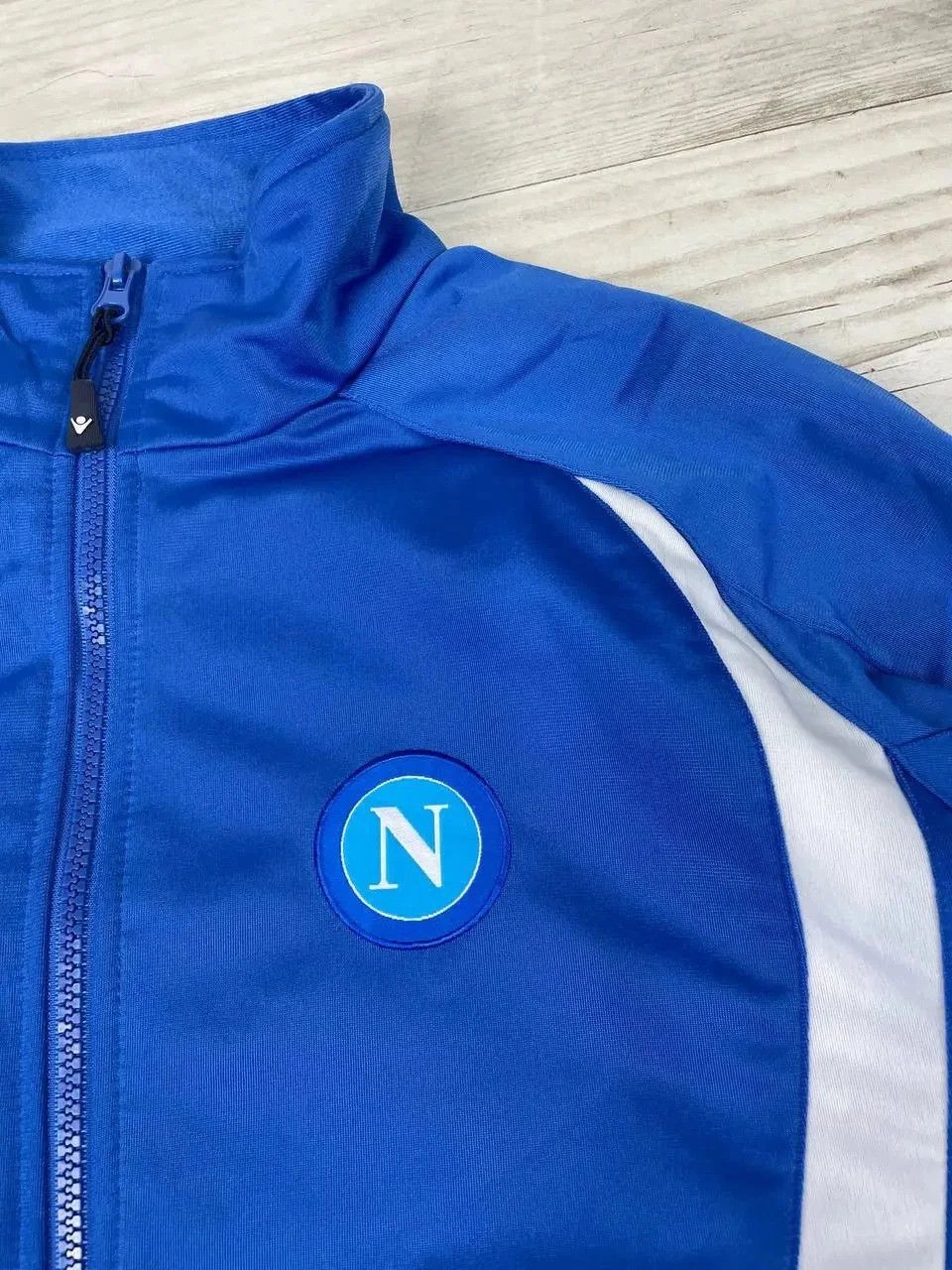 Macron Macron SSC Napoli 2009 2010 Track Jacket Football Soccer Size US S / EU 44-46 / 1 - 7 Thumbnail