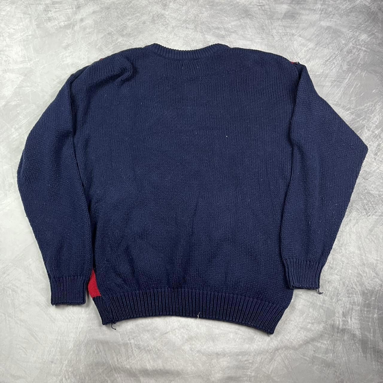 Designer Vintage American knit sweater Size L / US 10 / IT 46 - 2 Thumbnail