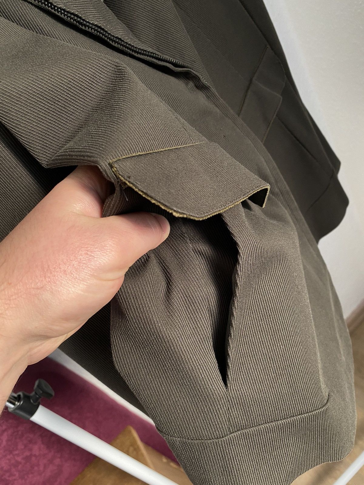 Annette Gortz Annette Gortz Cotton Jacket Sz 44 Khaki like Rundholz Oska Size L / US 10 / IT 46 - 3 Thumbnail