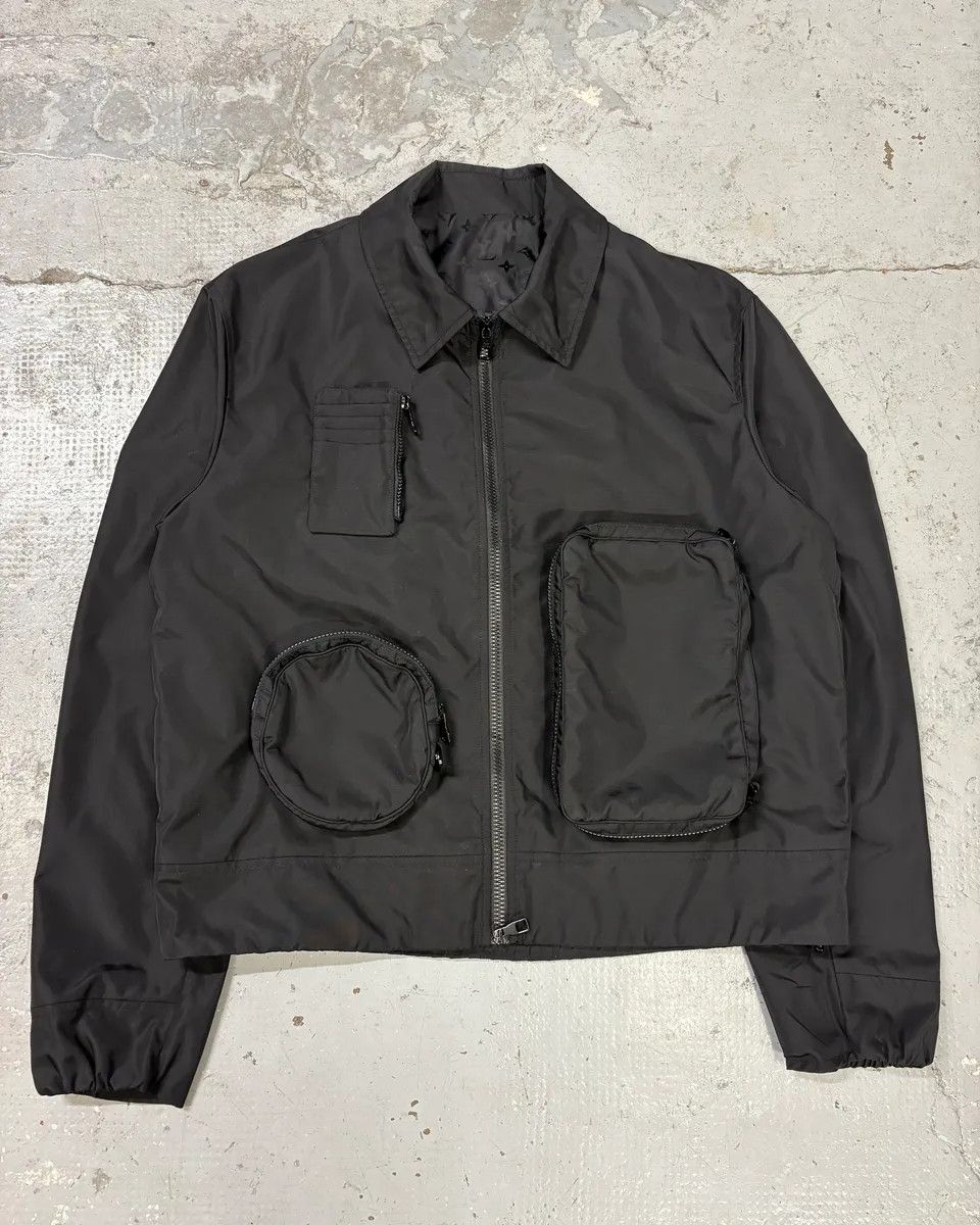 Louis Vuitton AW2020 Louis Vuitton Black Multi Pockets Nylon Jacket Size US M / EU 48-50 / 2 - 1 Thumbnail