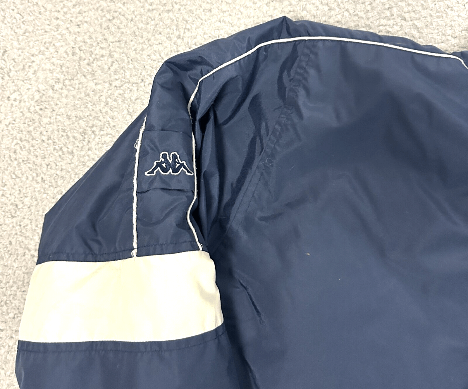 Kappa Vintage KAPPA Puffer Jacket Snap Buttons Navy Blue Size US M / EU 48-50 / 2 - 7 Thumbnail